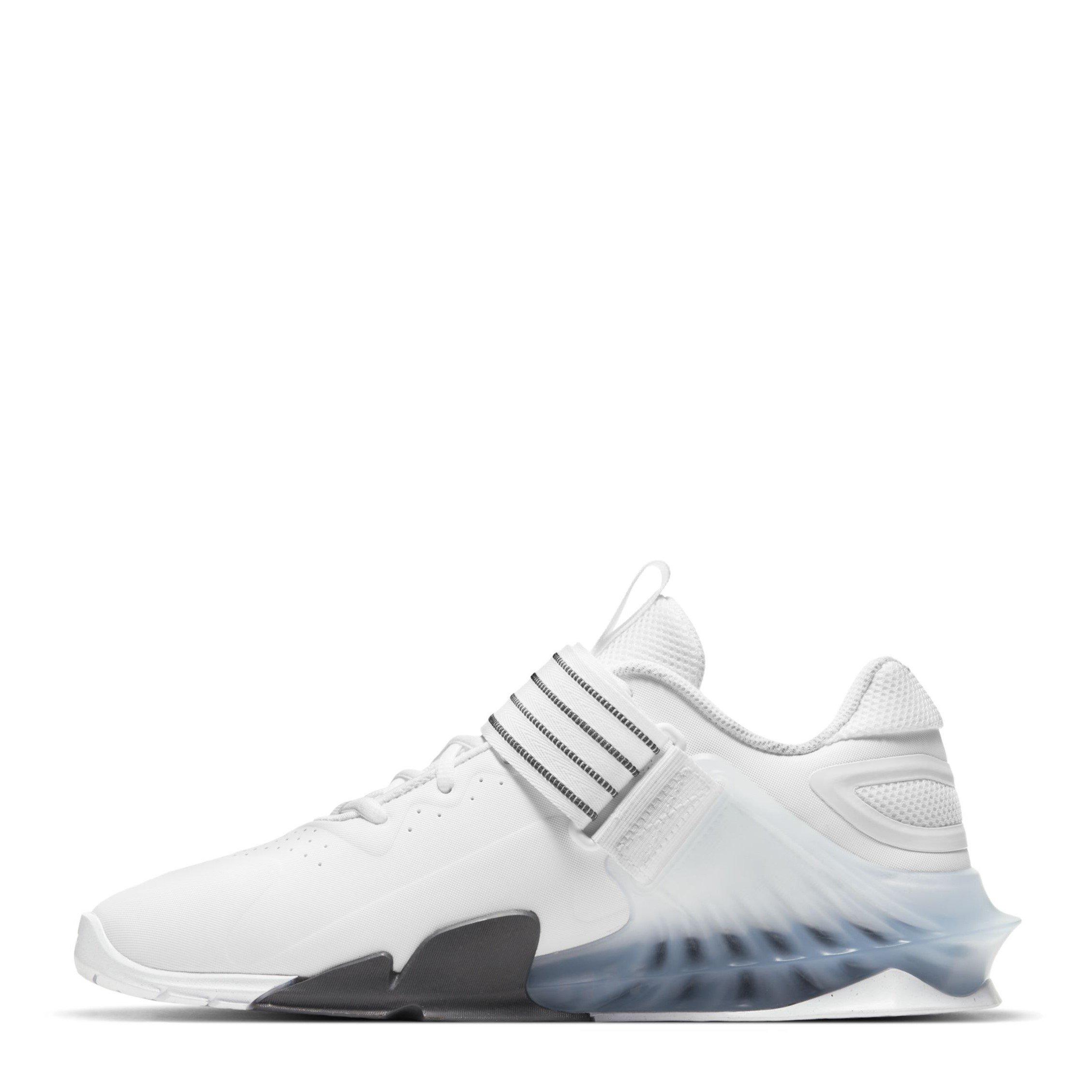 Wht/Blk - Nike - Nike Savaleos Weightlifting Shoe Training Shoes Unisex Adults - 2