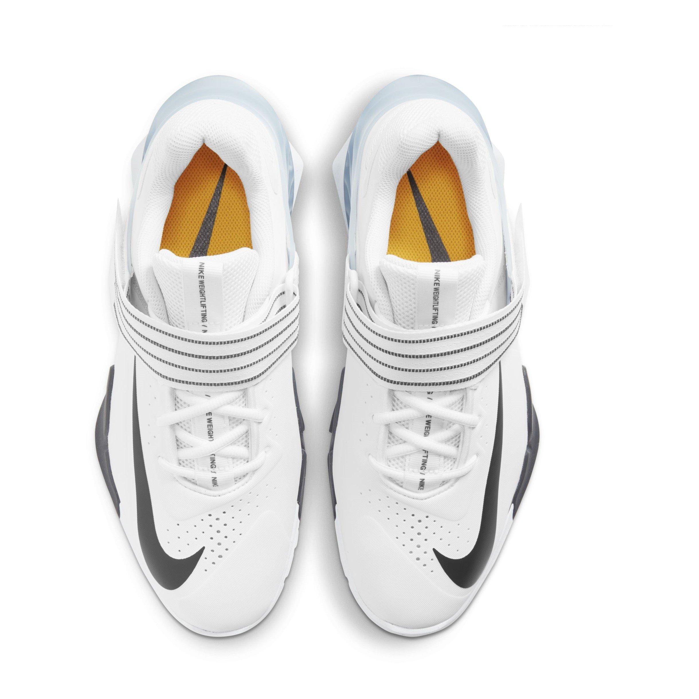 Wht/Blk - Nike - Nike Savaleos Weightlifting Shoe Training Shoes Unisex Adults - 5