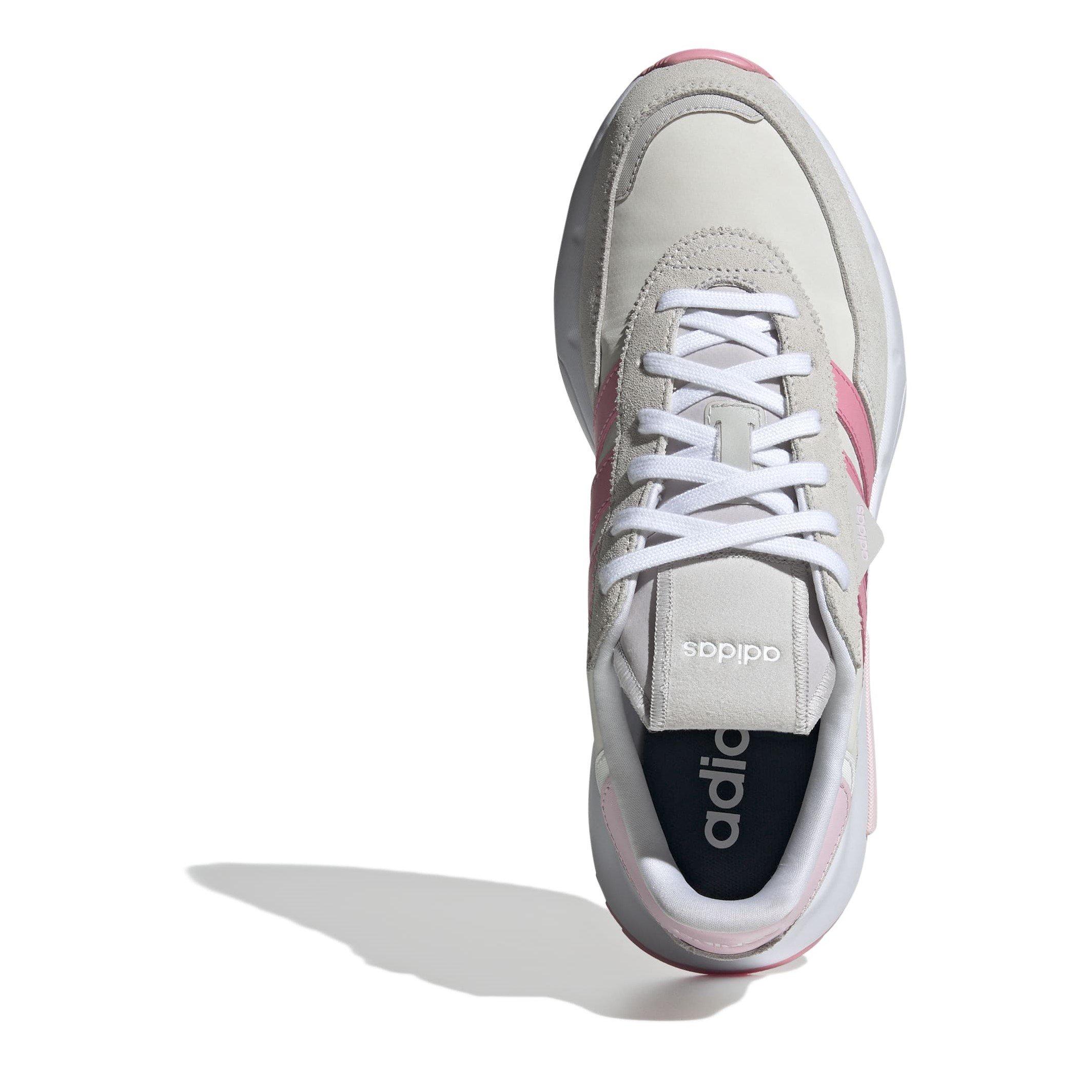 White/Pink/Grey - adidas - Retropy F2 Runners Unisex Adults - 5