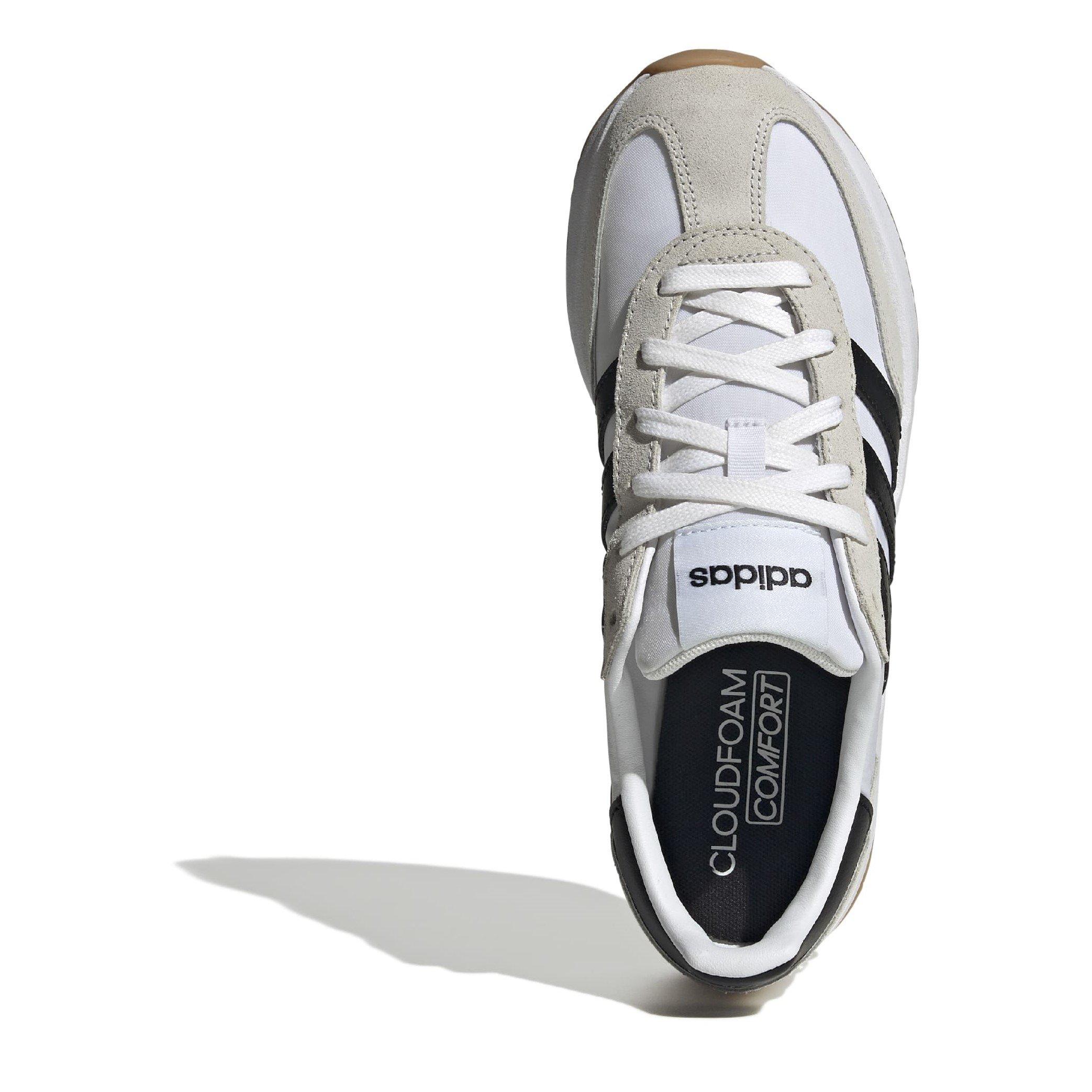 Ftwr White/Blk - adidas - Run 72 Shoes - 5