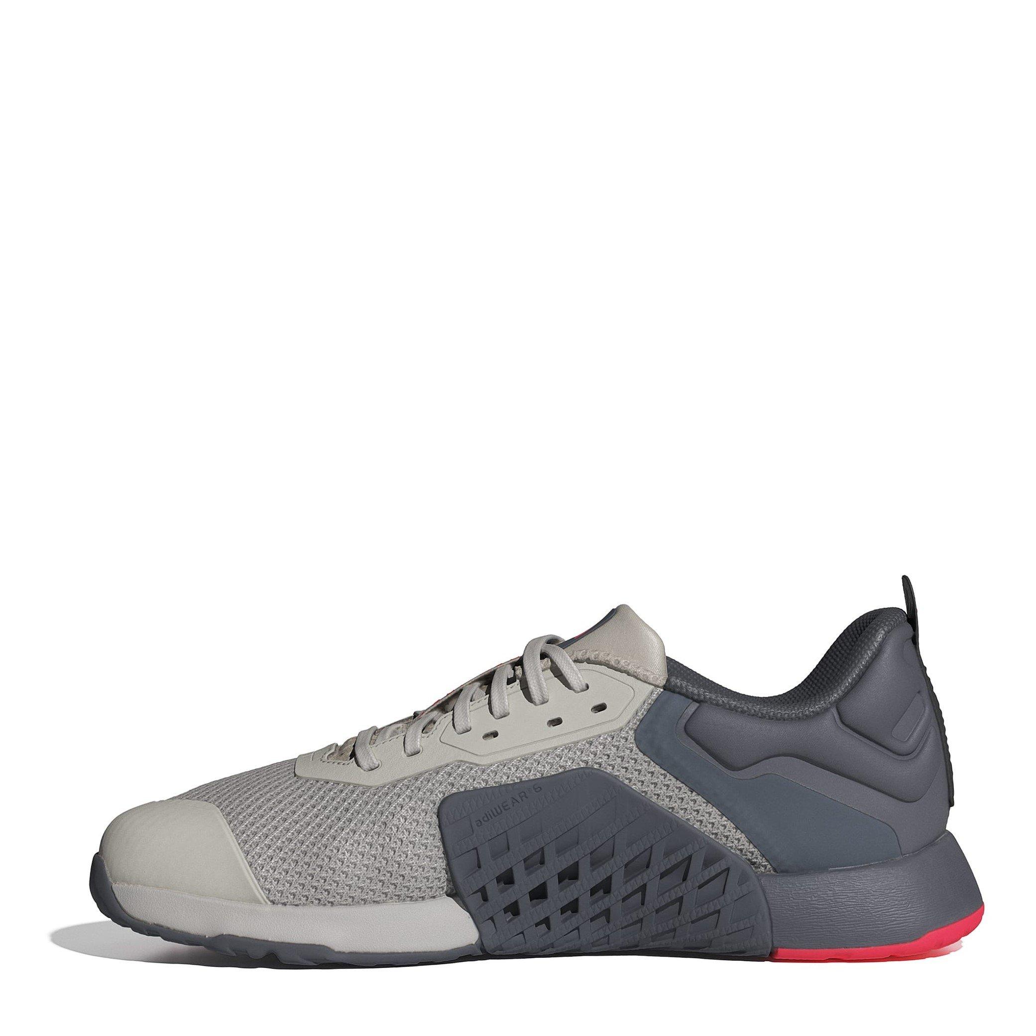 Alumina/Red - adidas - Dropset 3 Training Shoes - 2