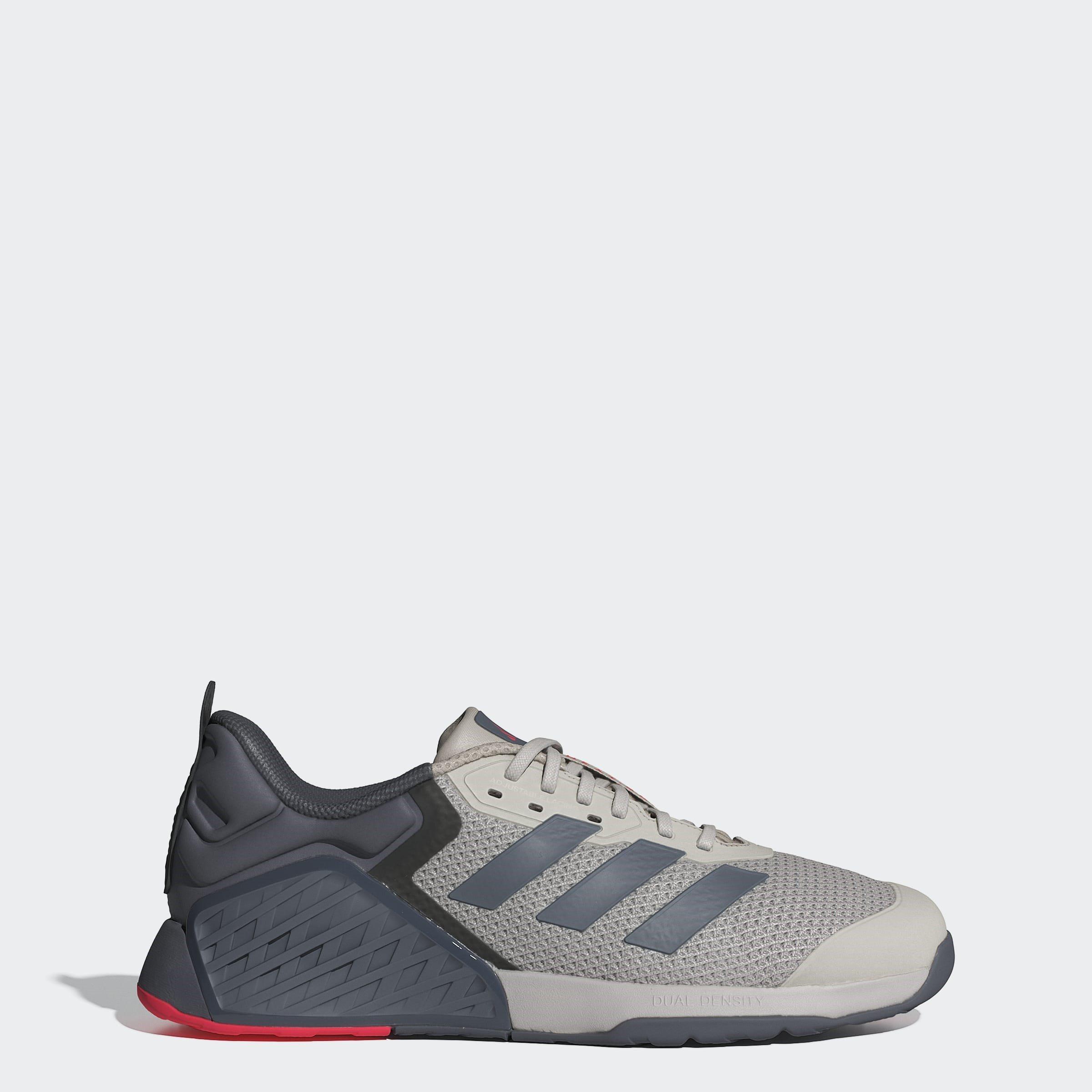 Alumina/Red - adidas - Dropset 3 Training Shoes - 10
