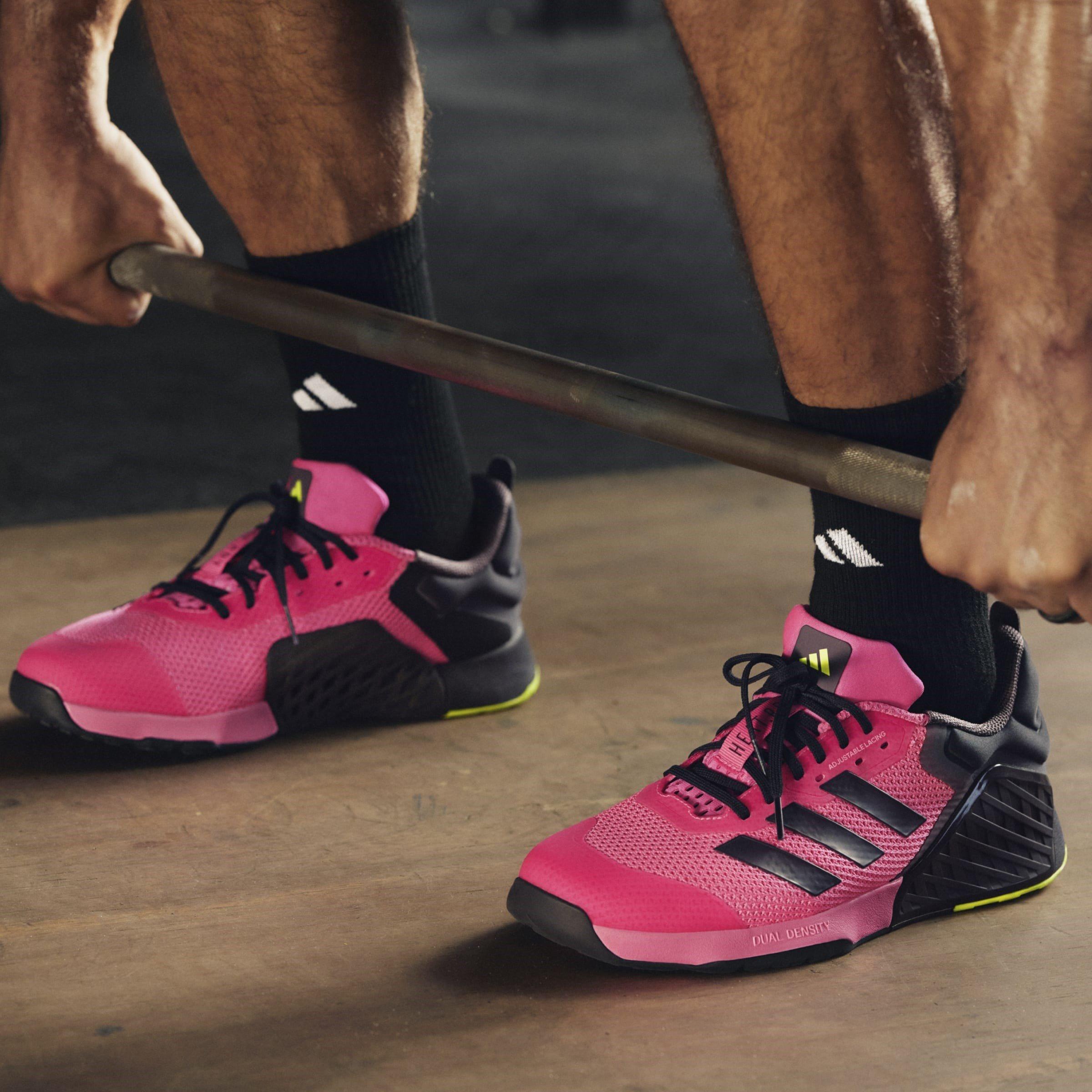 Crno/Roze - adidas - Dropset 3 Training Shoes - 11