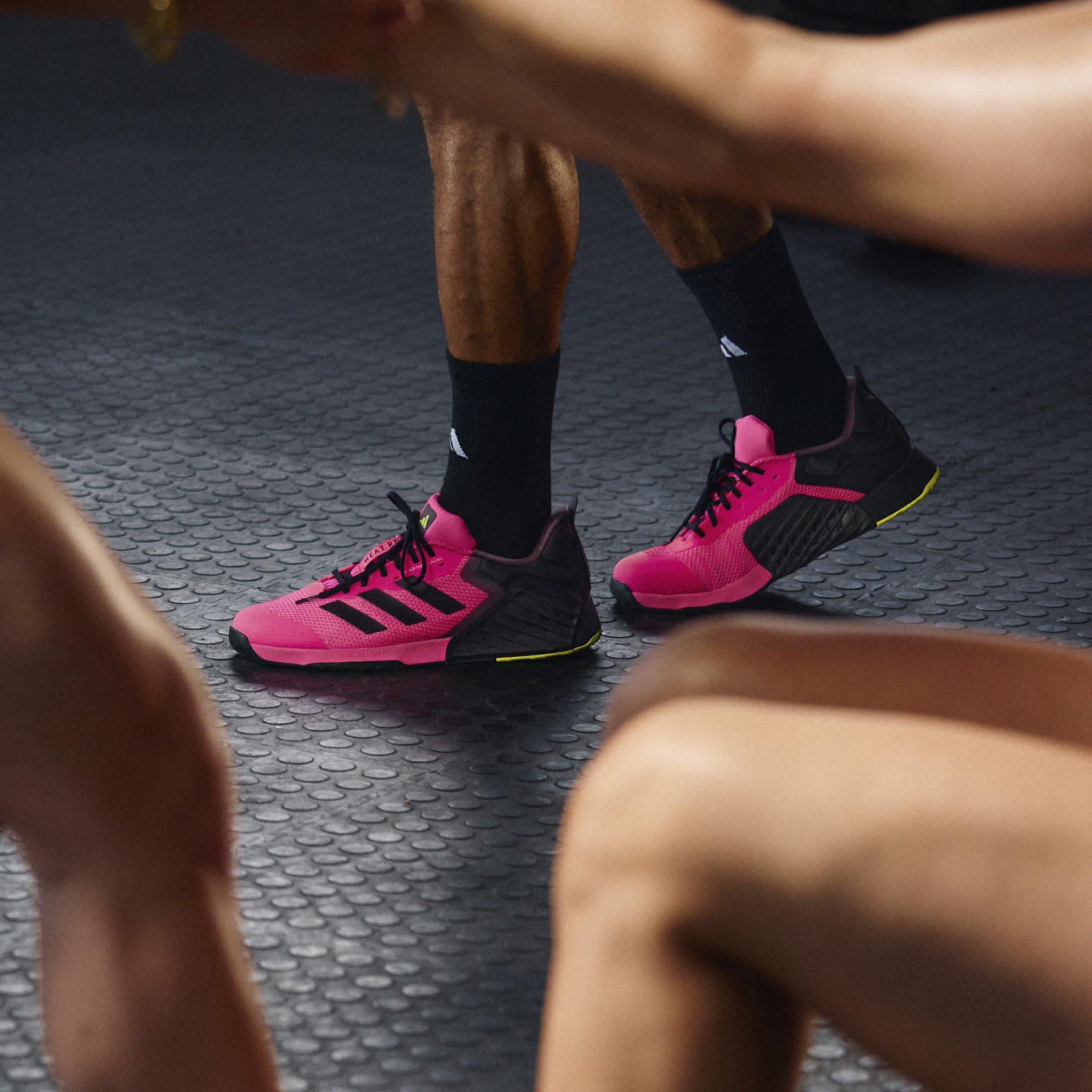 Crno/Roze - adidas - Dropset 3 Training Shoes - 12