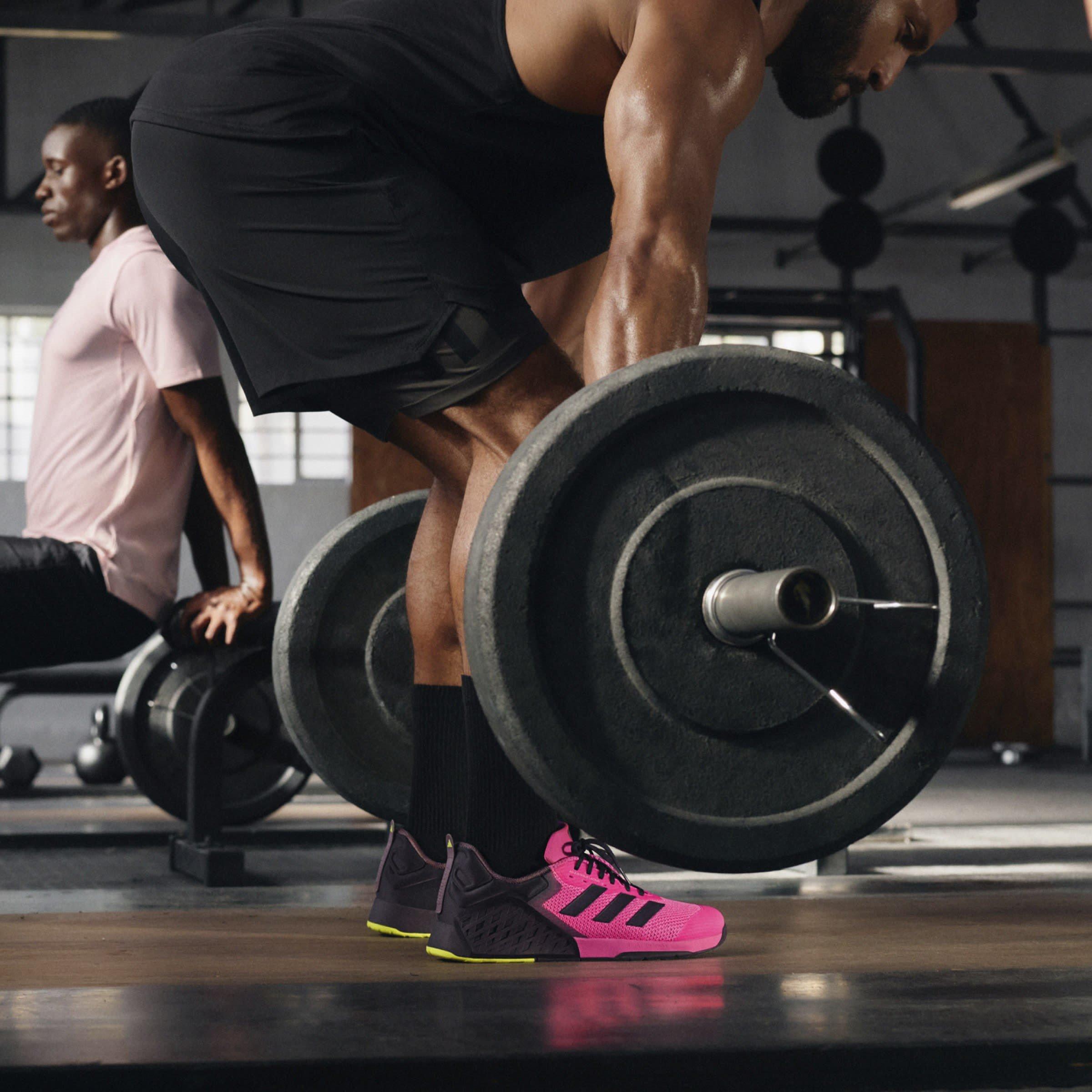 Crno/Roze - adidas - Dropset 3 Training Shoes - 10