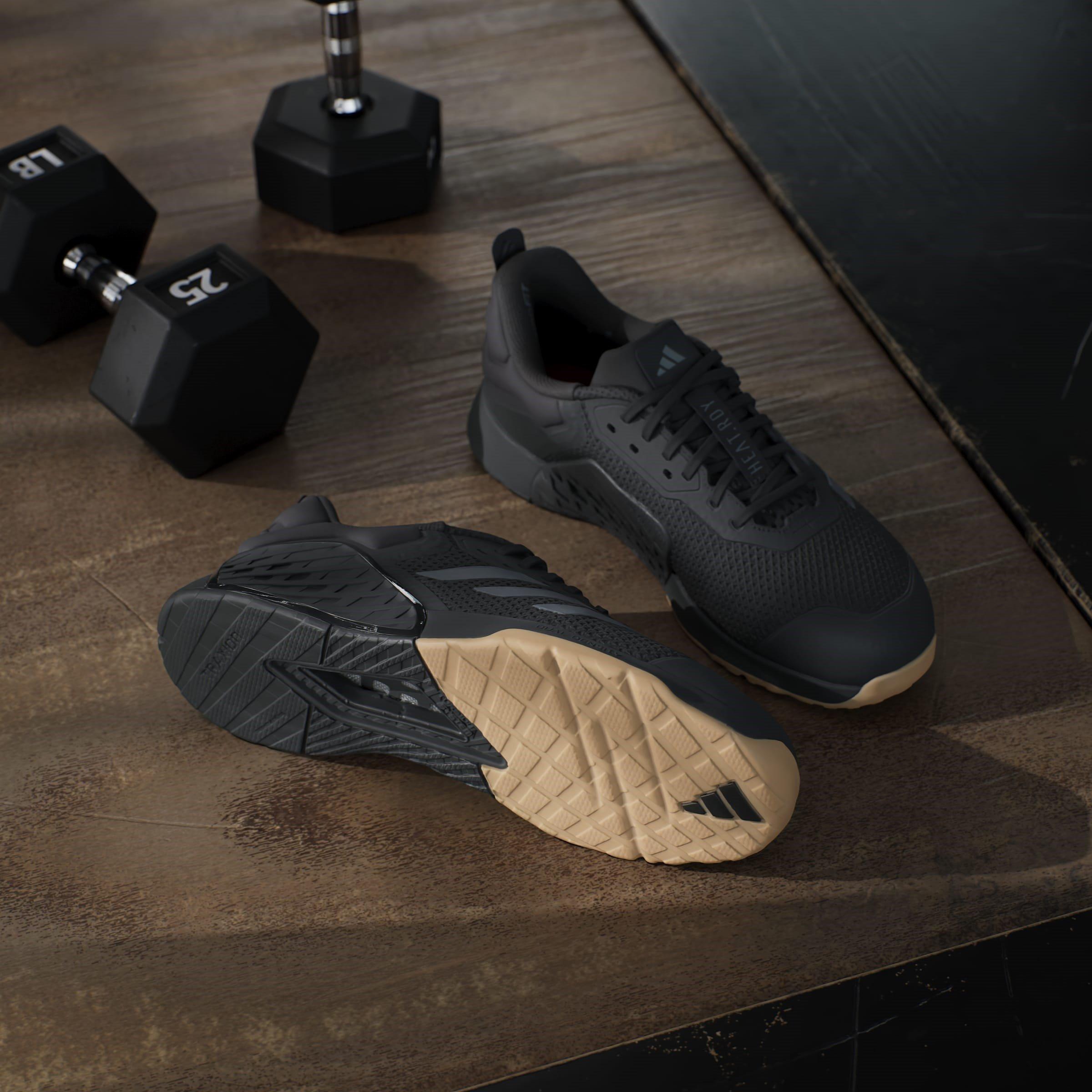 Black/Grey - adidas - Dropset 3 Training Shoes - 12