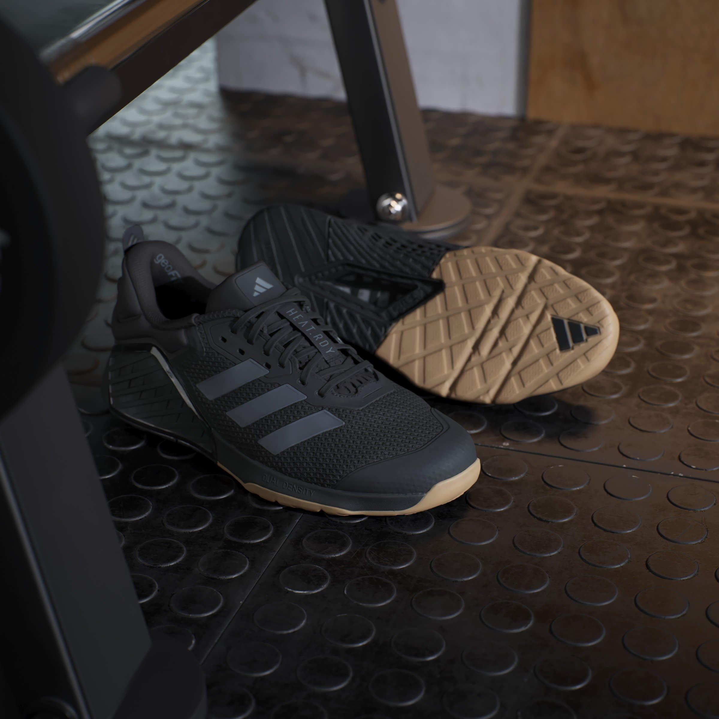 Black/Grey - adidas - Dropset 3 Training Shoes - 16