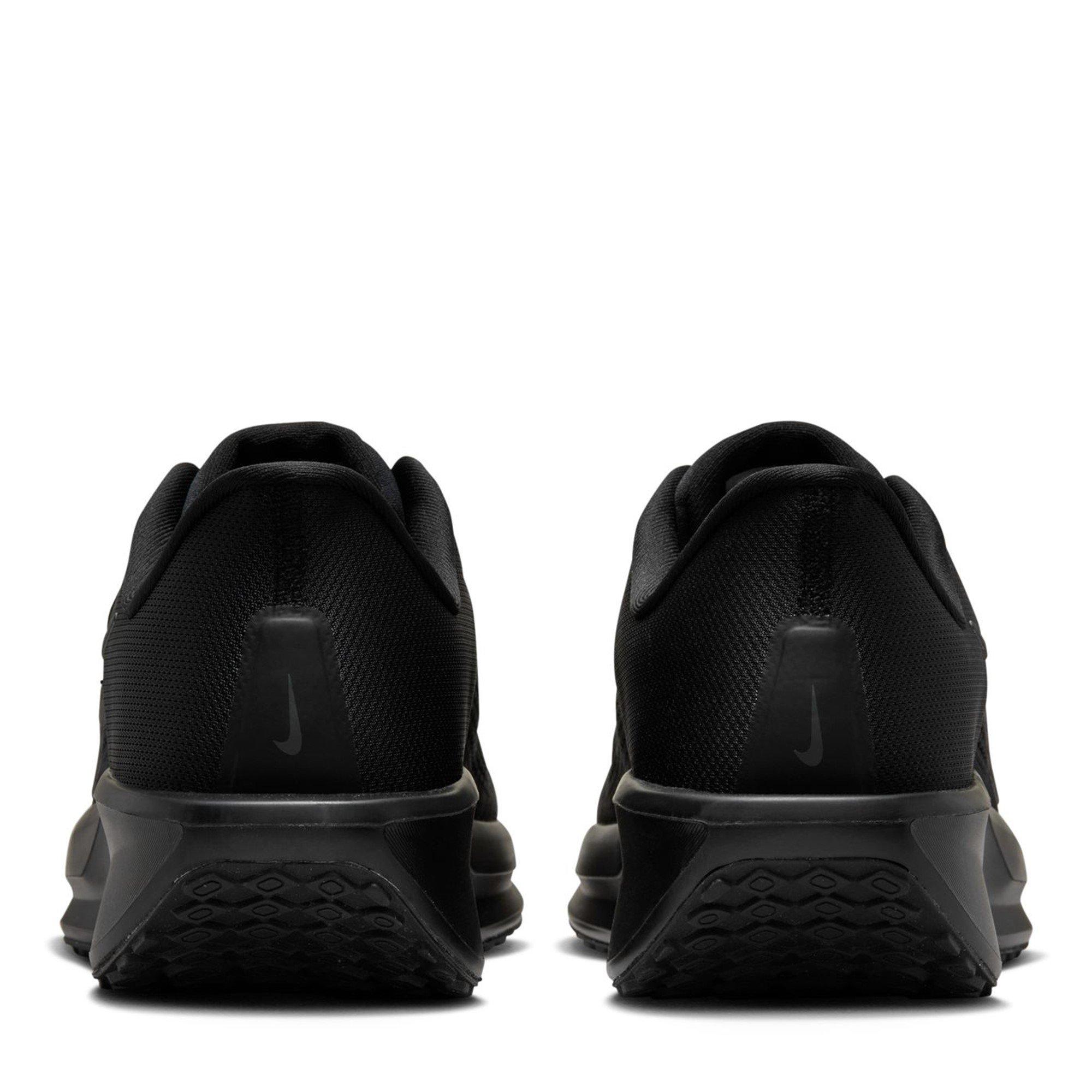 Sort/Grå - Nike - Quest 6 Mens Road Running Shoes - 4