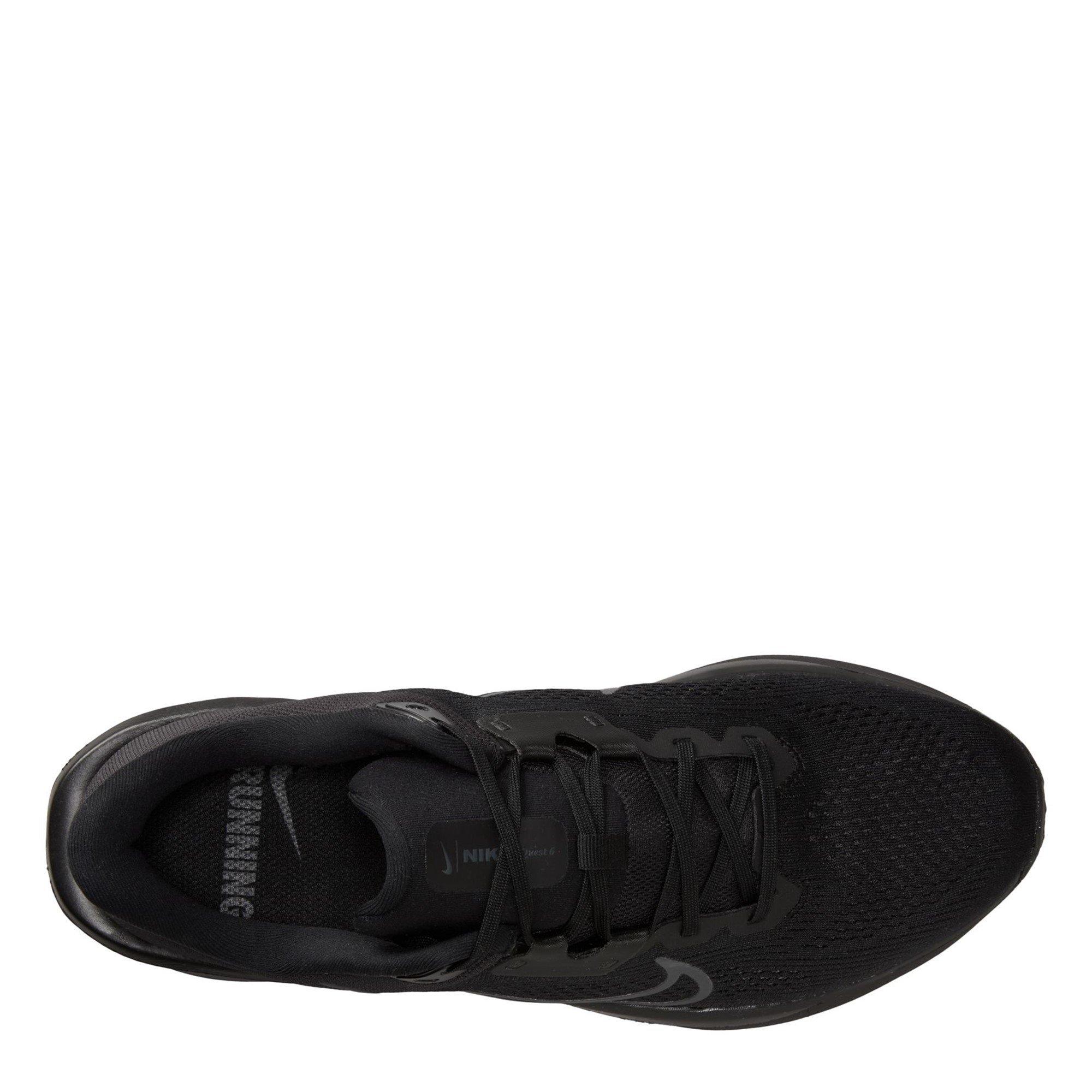 Sort/Grå - Nike - Quest 6 Mens Road Running Shoes - 9