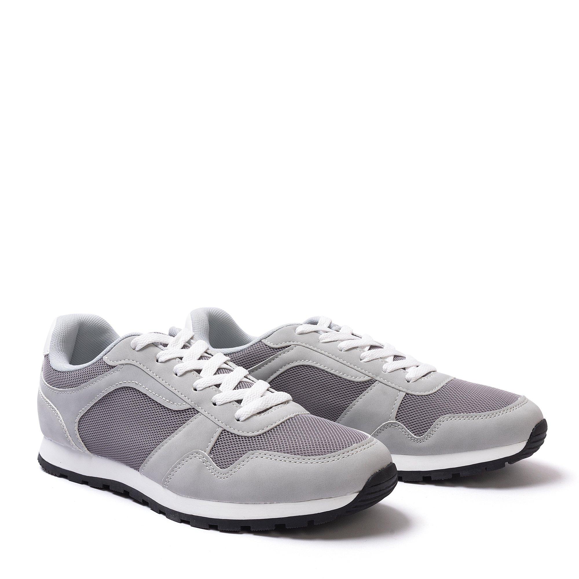 Grey - Donnay - Men Mesh Trainers - 2