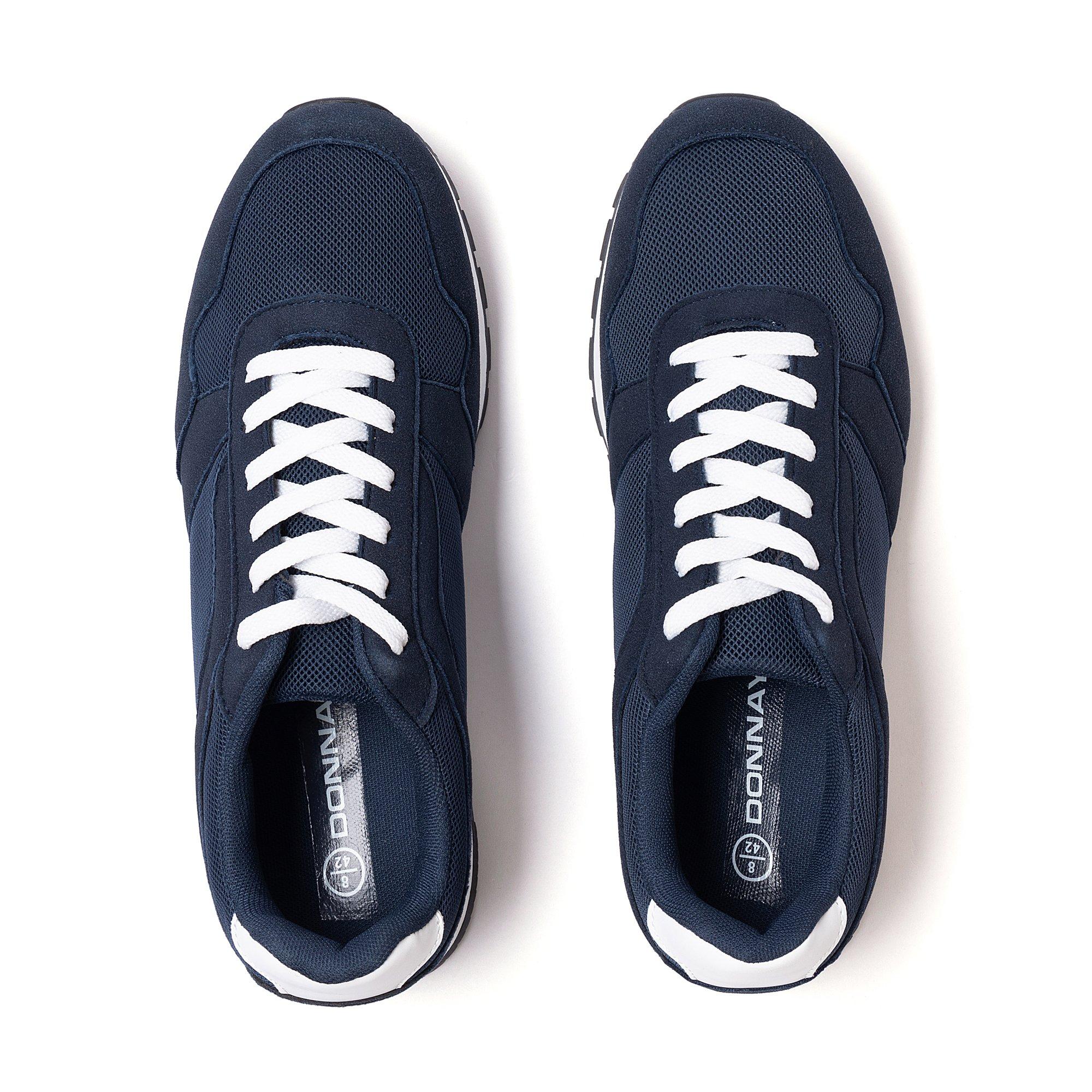 Blu navy - Donnay - Men Mesh Trainers - 4