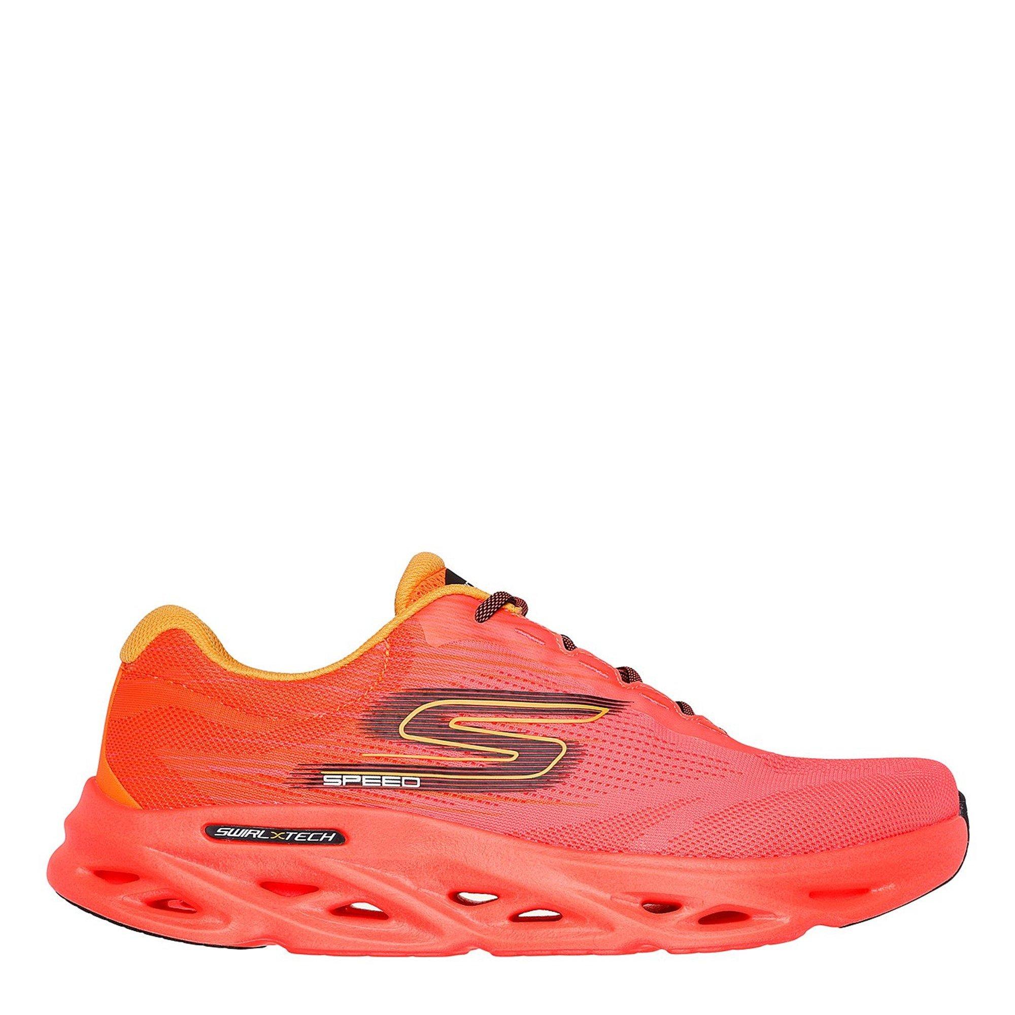 Skechers lace up naranja online