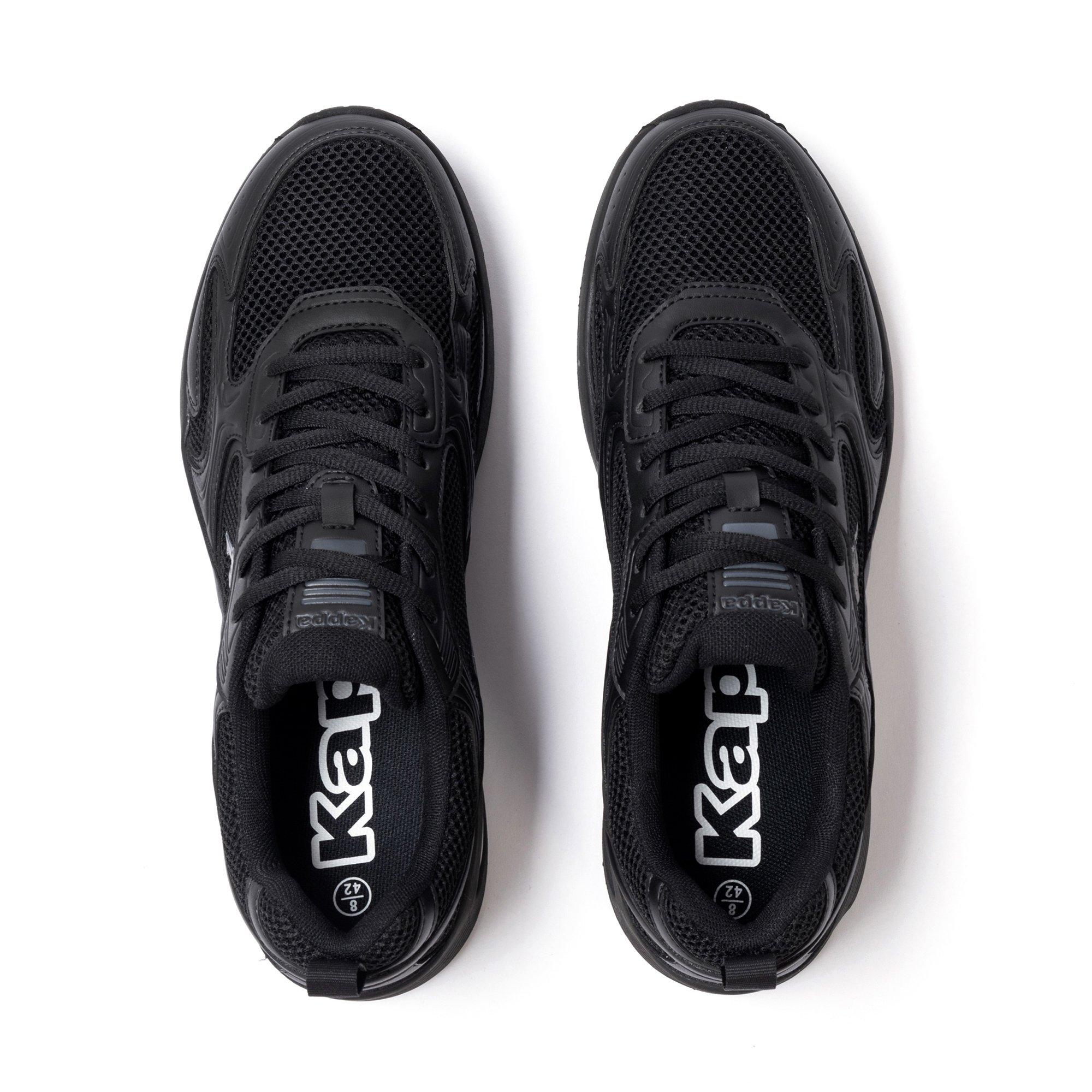 Zwart/Zwart - Kappa - Sole Men Trainers - 4
