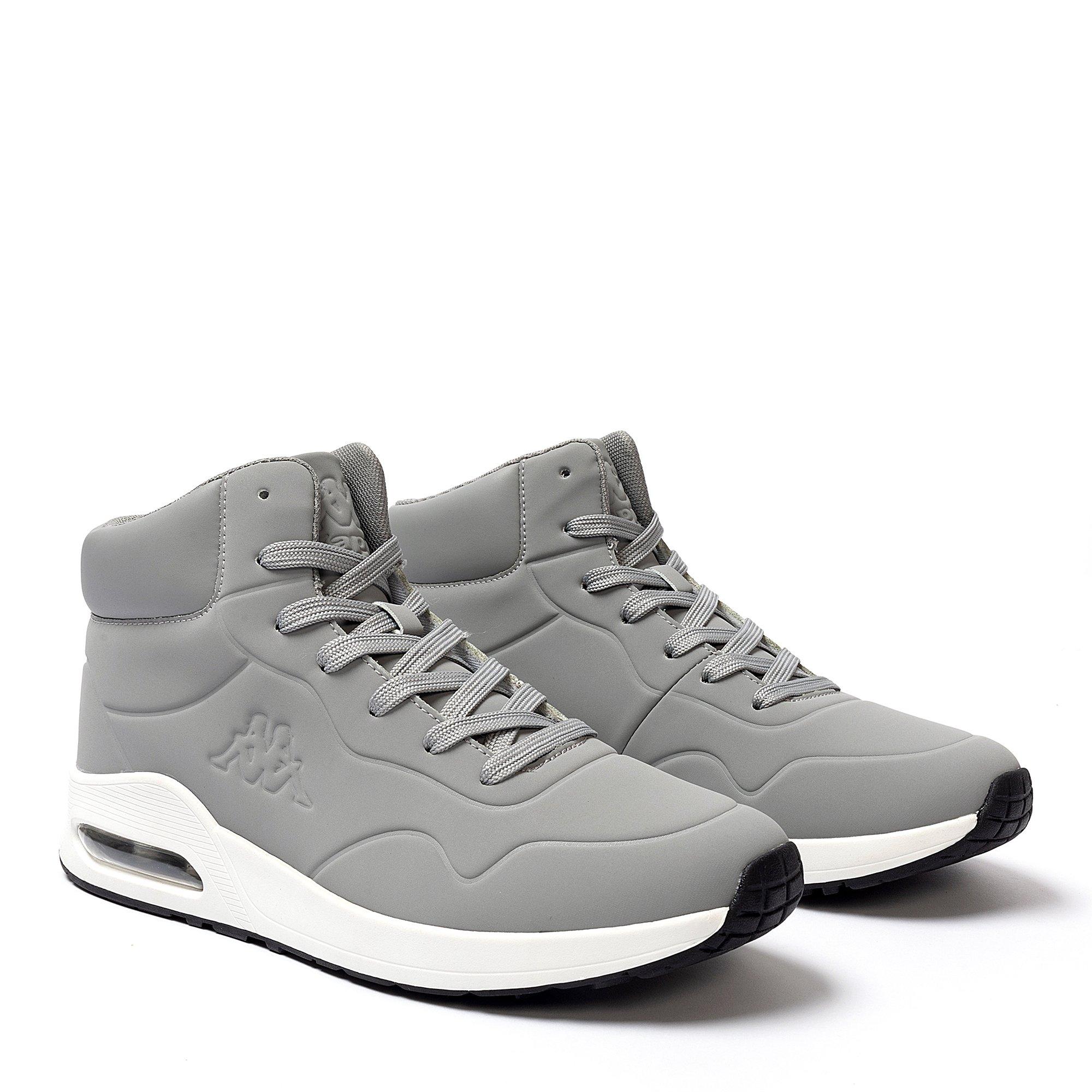 Grey/White - Kappa - Bolla Mid Men Trainers - 2