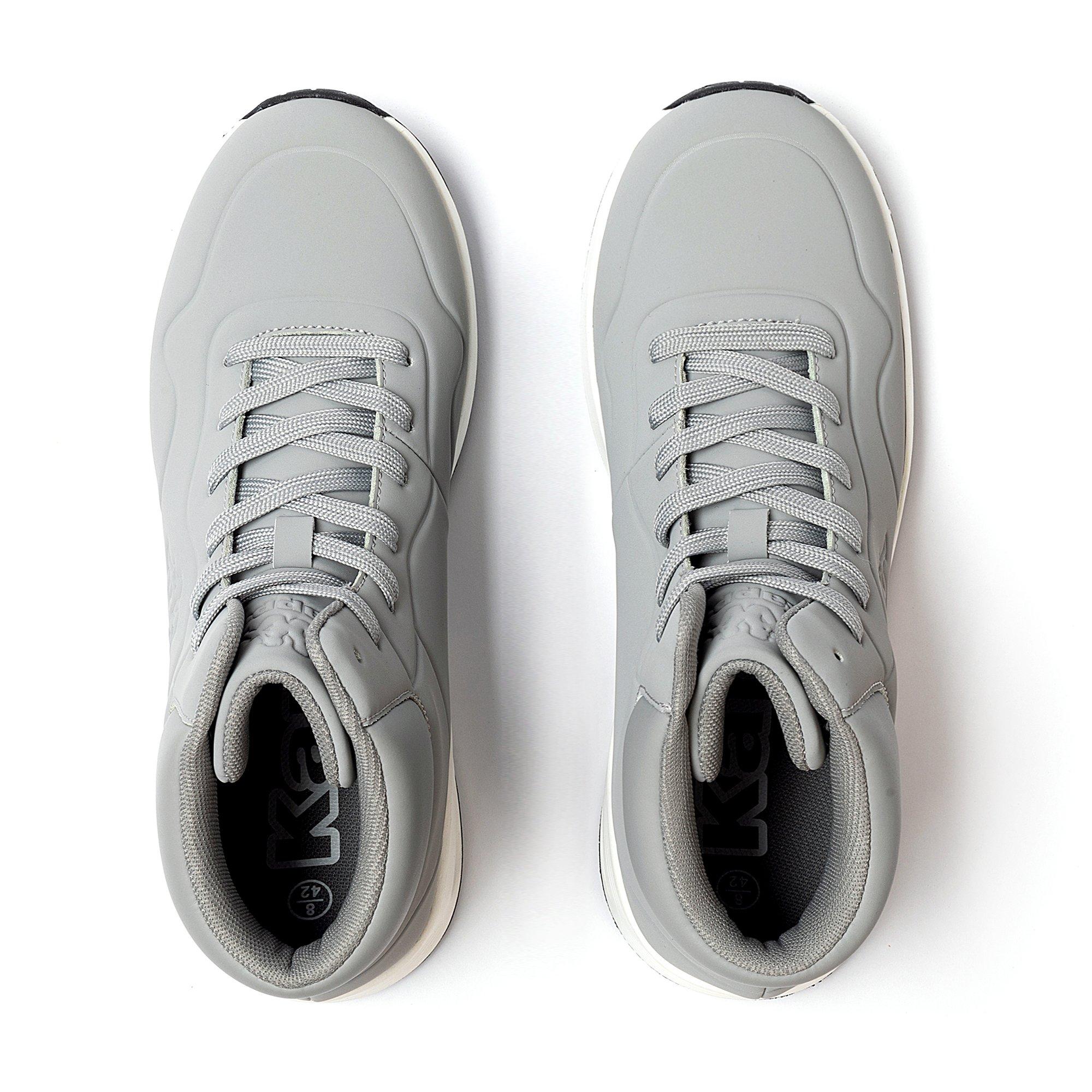 Grey/White - Kappa - Bolla Mid Men Trainers - 4
