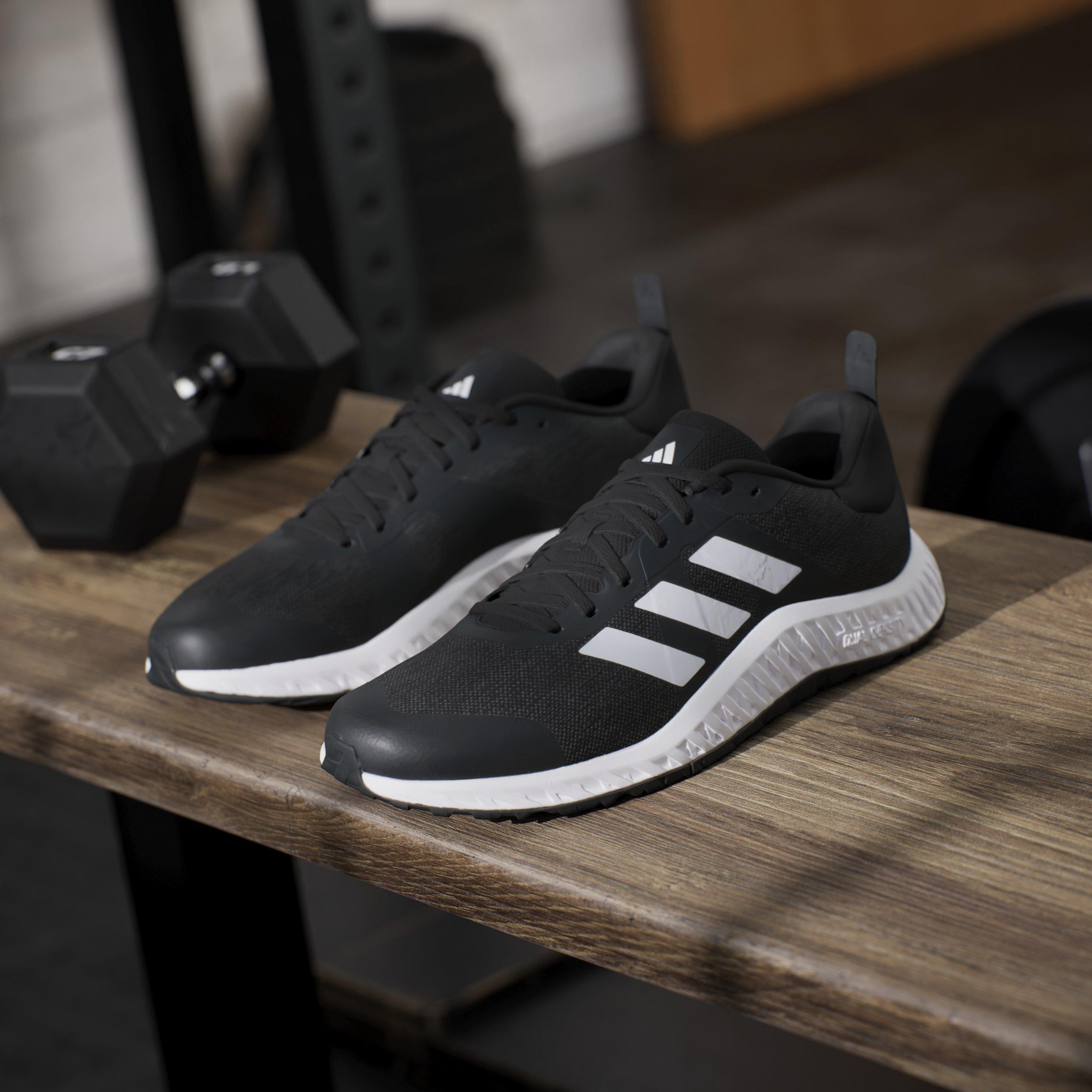 CBlack/Wht/Wht - adidas - Everyset Mens Training Shoes - 12