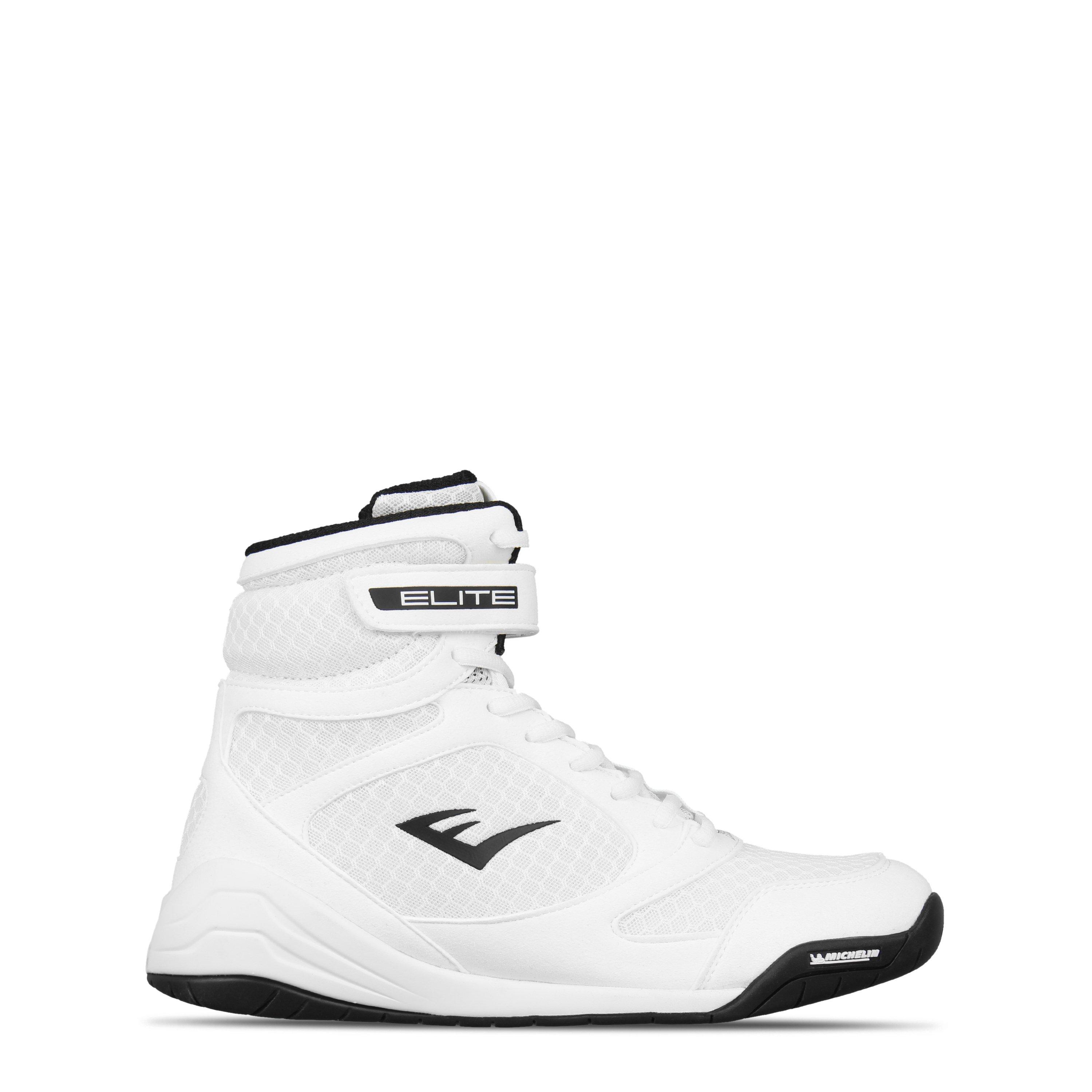 Everlast Men's Pro Elite Boxing Boots - White - 8 (42)