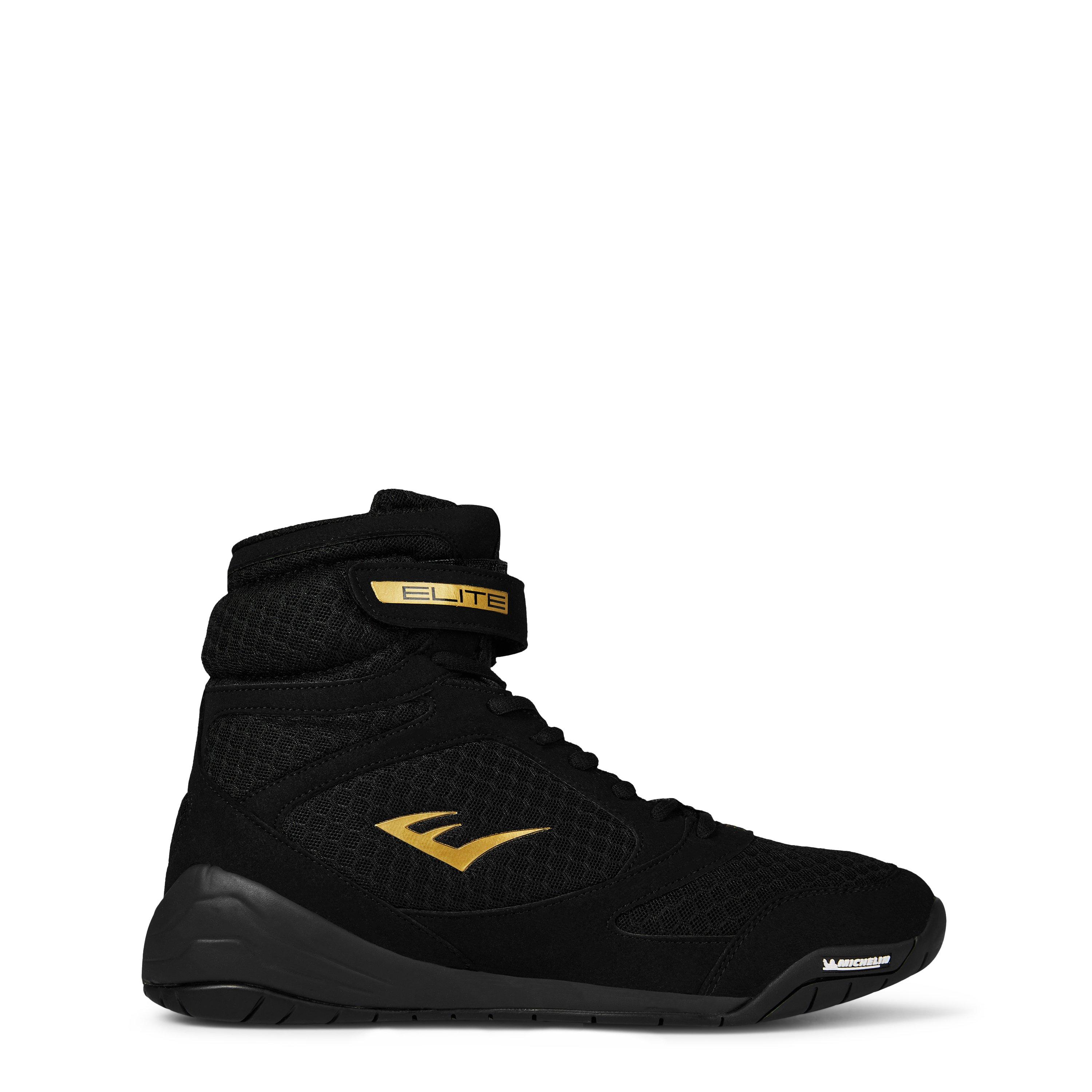 Black - Everlast - Pro Elite Boxing Boots Mens - 1