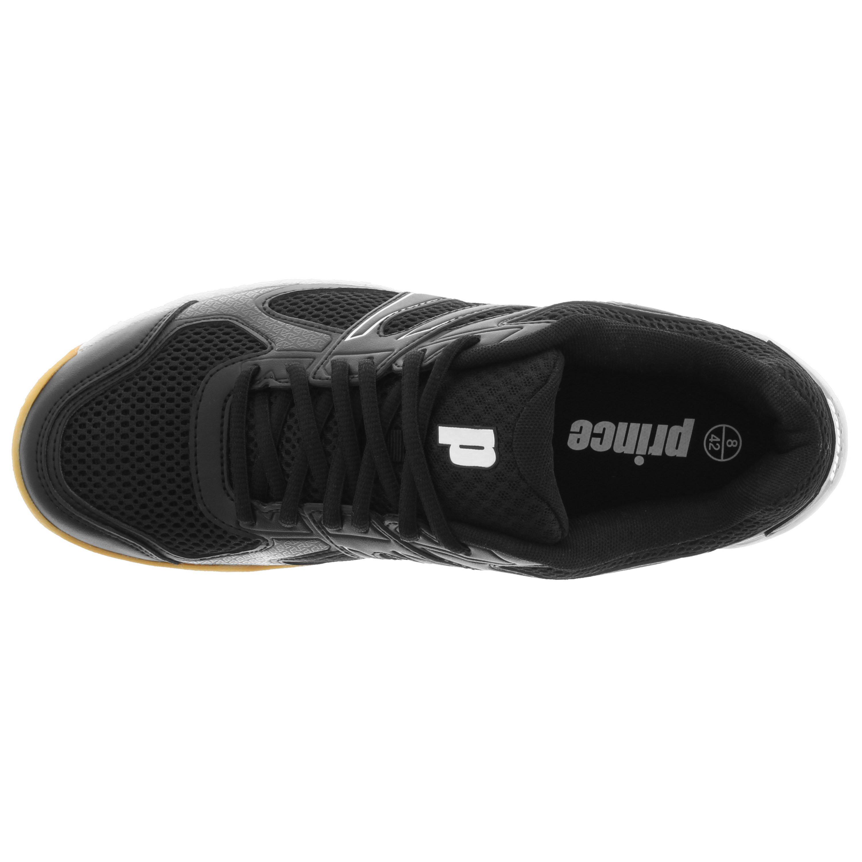 Schwarz/Weiß - Prince - Turbo Pro Indoor Shoes - 3