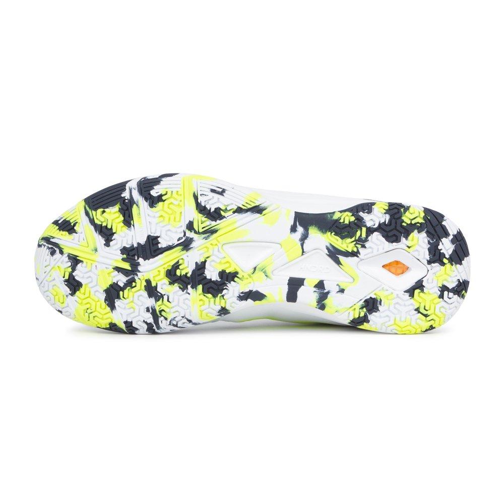 White/Navy/Lime - Hundred - Men's Badminton Trainers - 4