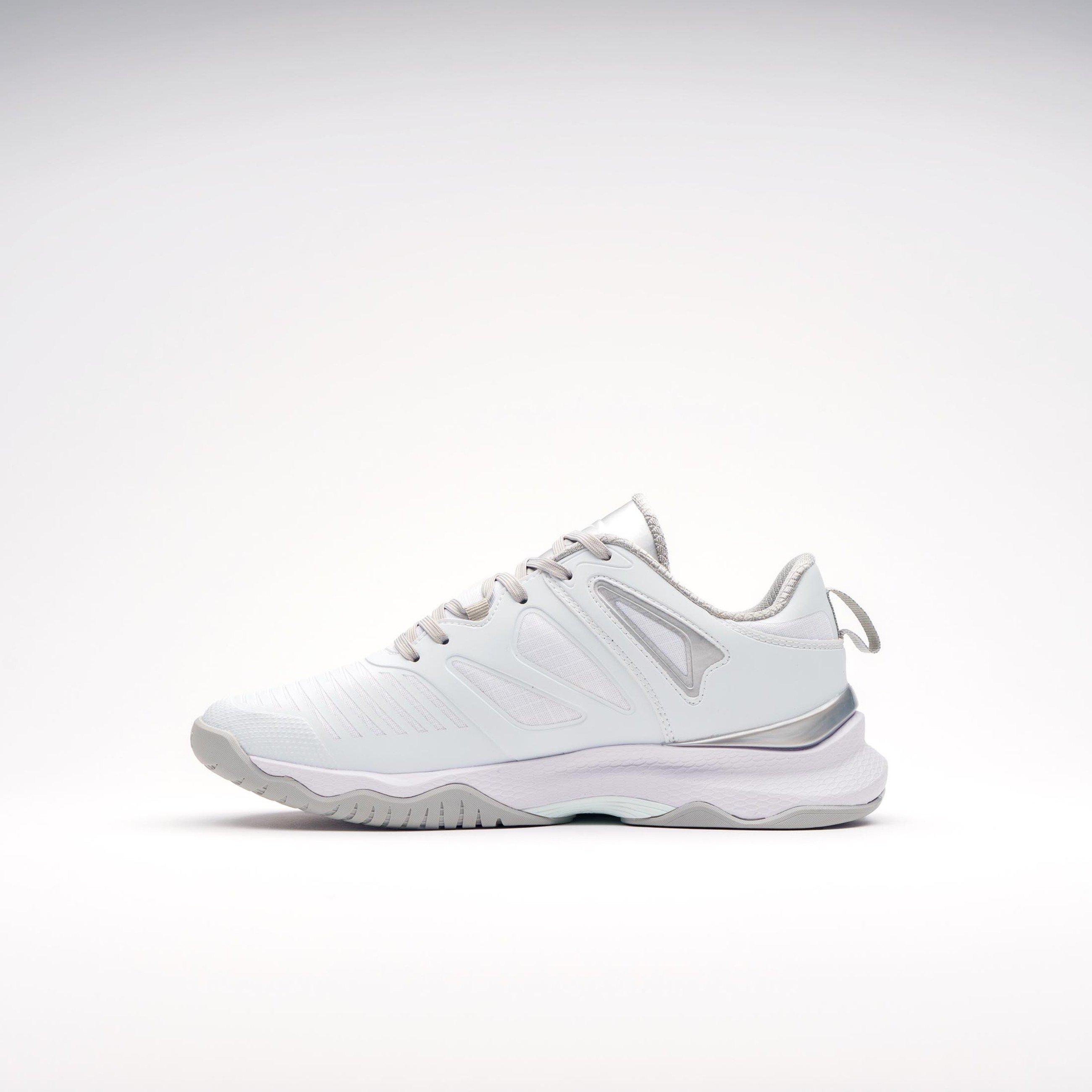 Bijelo/Srebrno - Gilbert - Impact Netball Shoes - 3