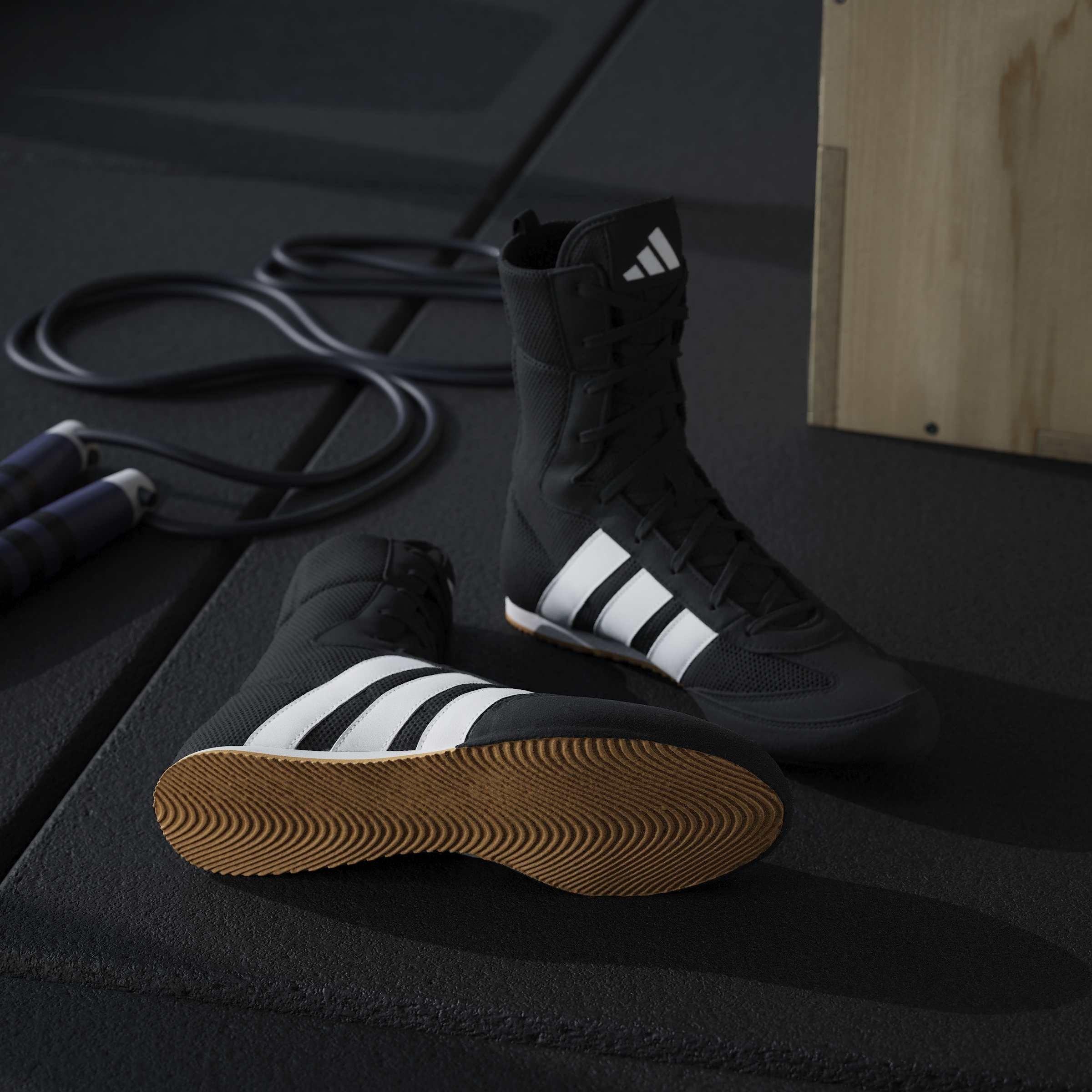 Blk/Wht/Blk - adidas - Adidas Box Hog CL Sn00 - 11