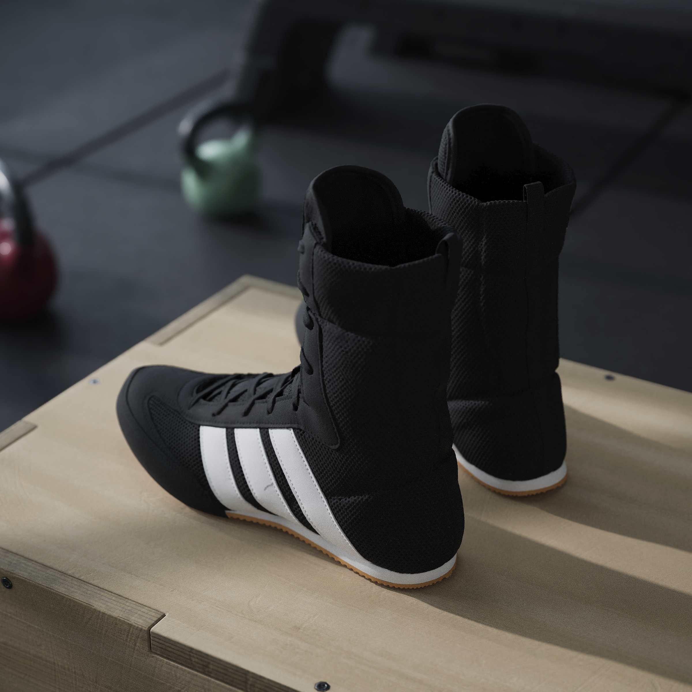 Blk/Wht/Blk - adidas - Adidas Box Hog CL Sn00 - 13