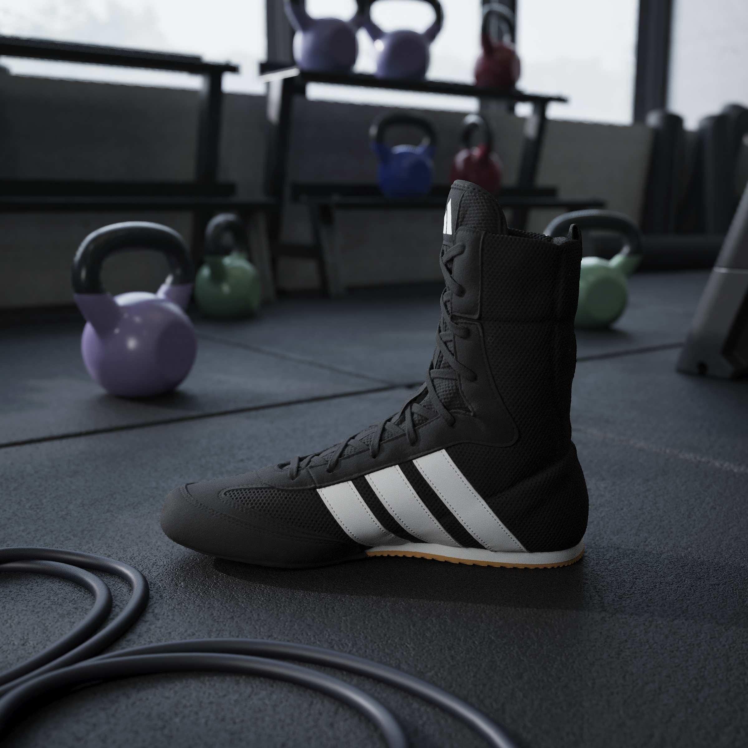 Blk/Wht/Blk - adidas - Adidas Box Hog CL Sn00 - 14