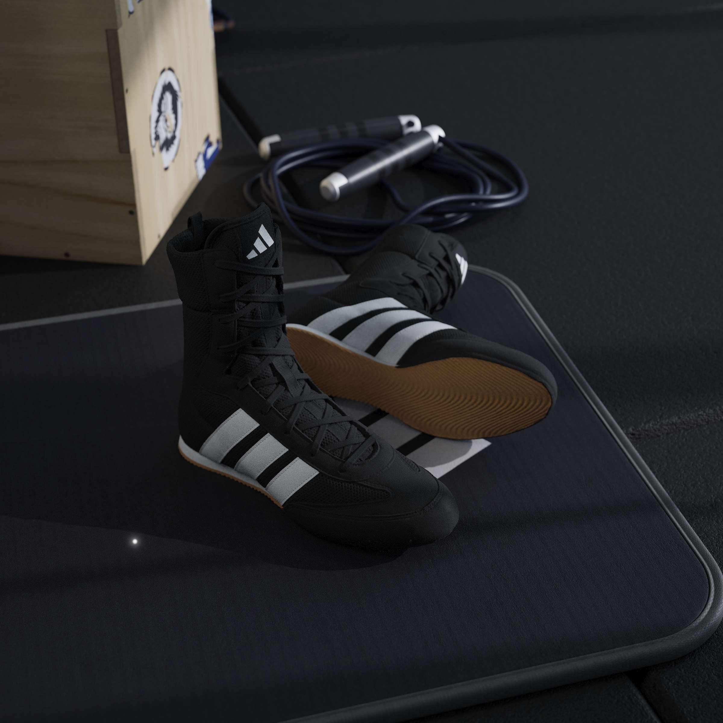 Blk/Wht/Blk - adidas - Adidas Box Hog CL Sn00 - 15