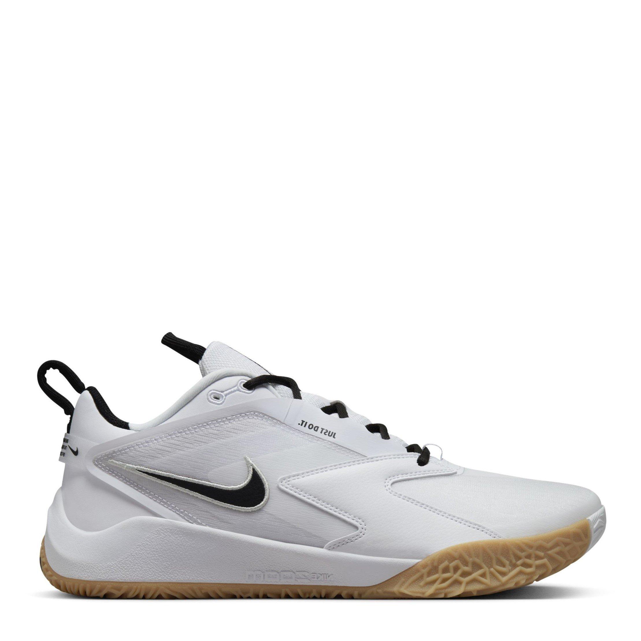 Nike  Adults Volleyball Shoes - Wht/Blk - 9 (44)