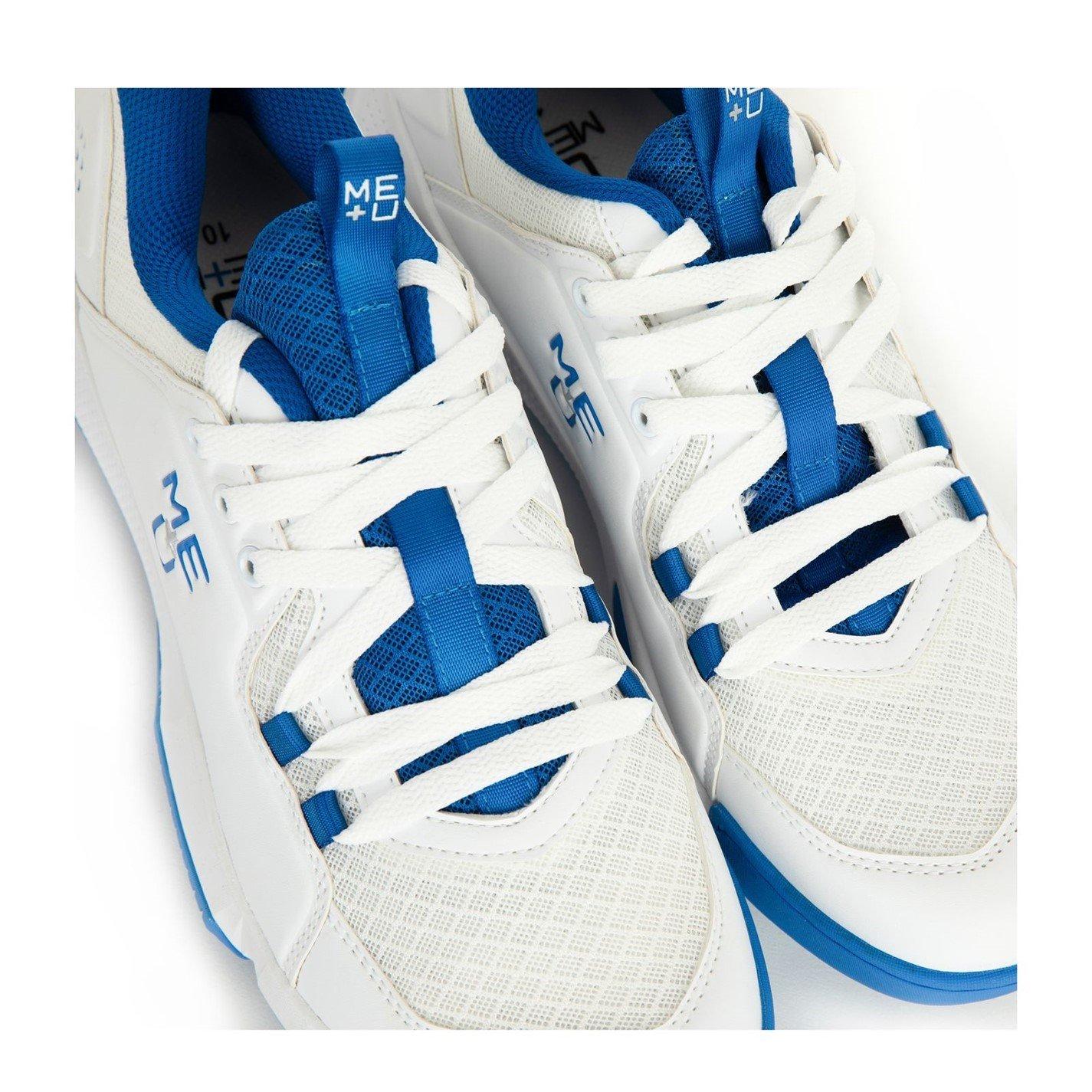 White/Blue - ME PLUS U - Cricket Spikes - 5