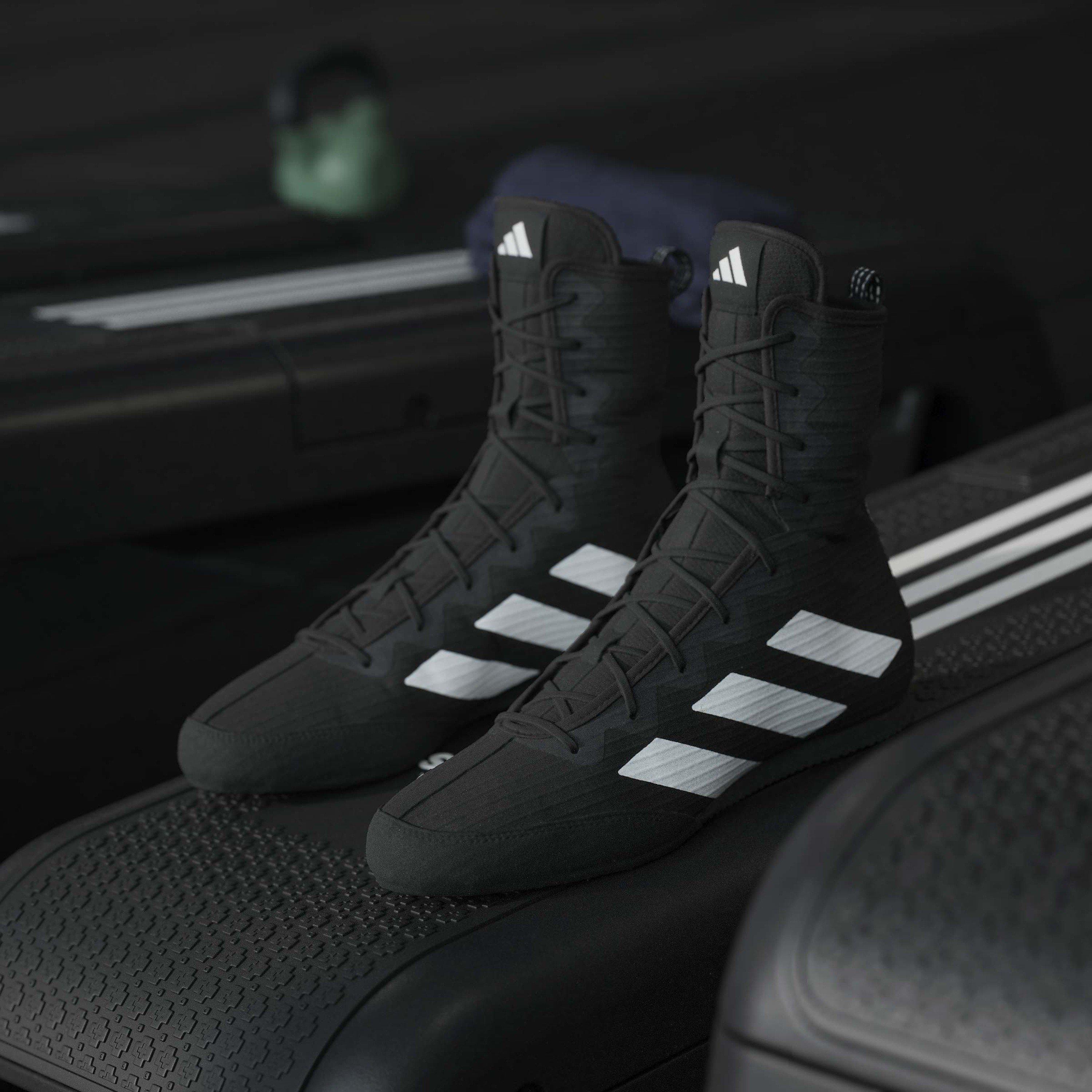 Blk/Wht/Blk - adidas - Adidas Box Hog 4 Sn63 - 12