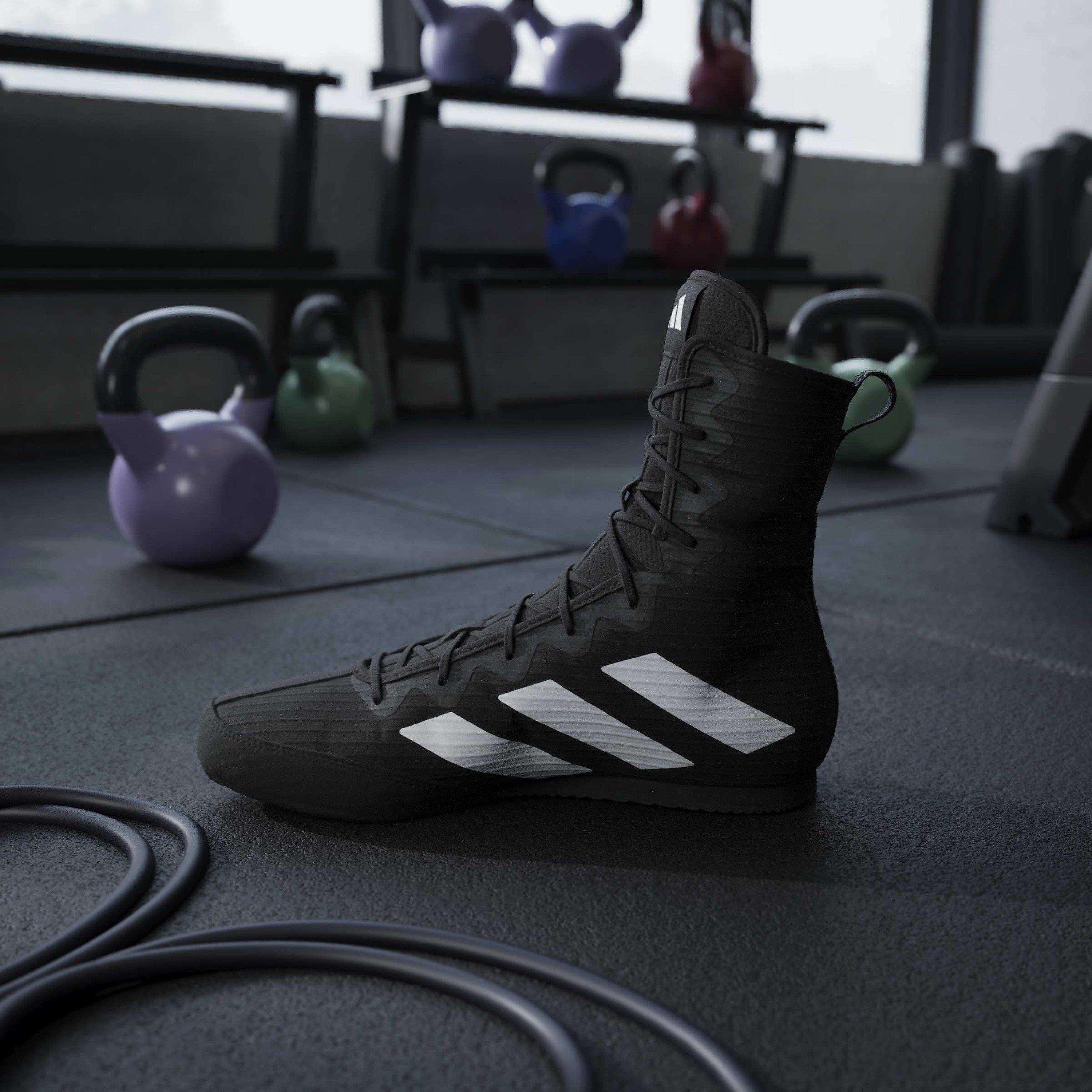 Blk/Wht/Blk - adidas - Adidas Box Hog 4 Sn63 - 14