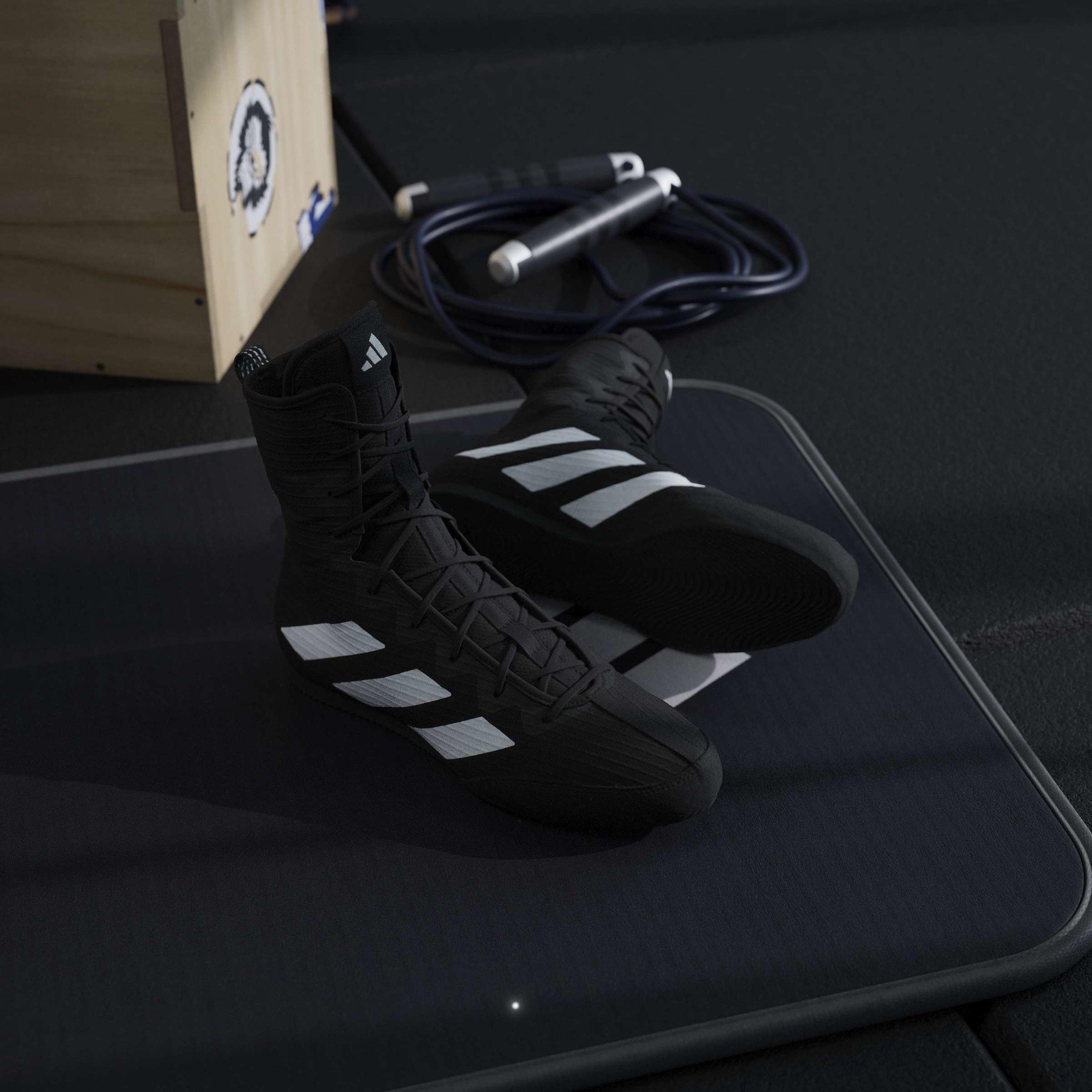 Blk/Wht/Blk - adidas - Adidas Box Hog 4 Sn63 - 15