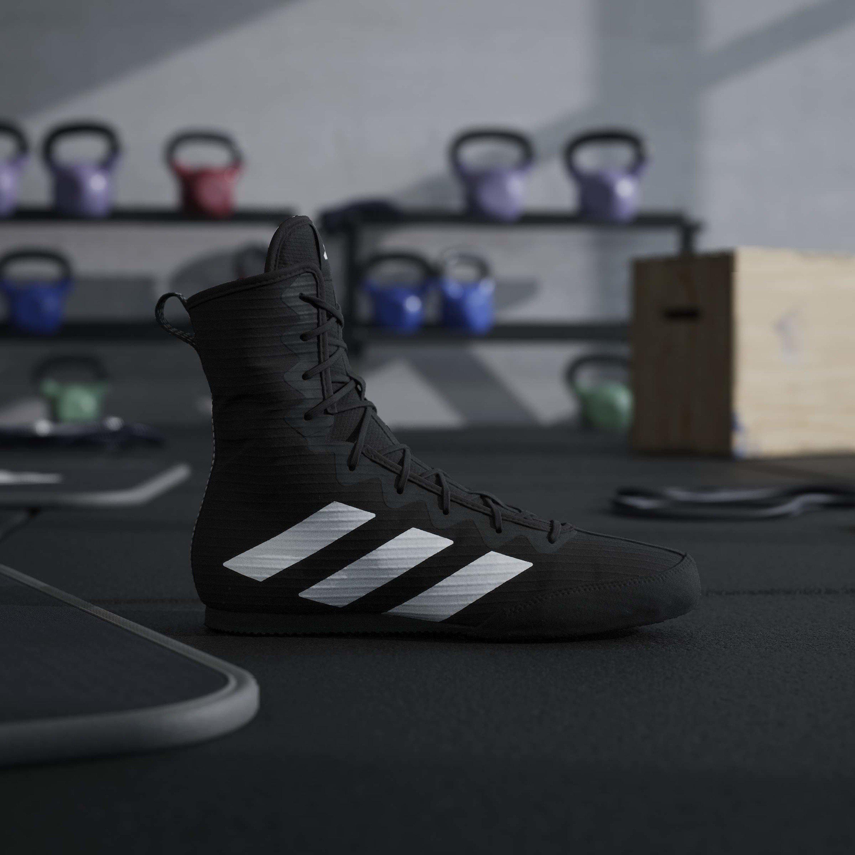 Blk/Wht/Blk - adidas - Adidas Box Hog 4 Sn63 - 10