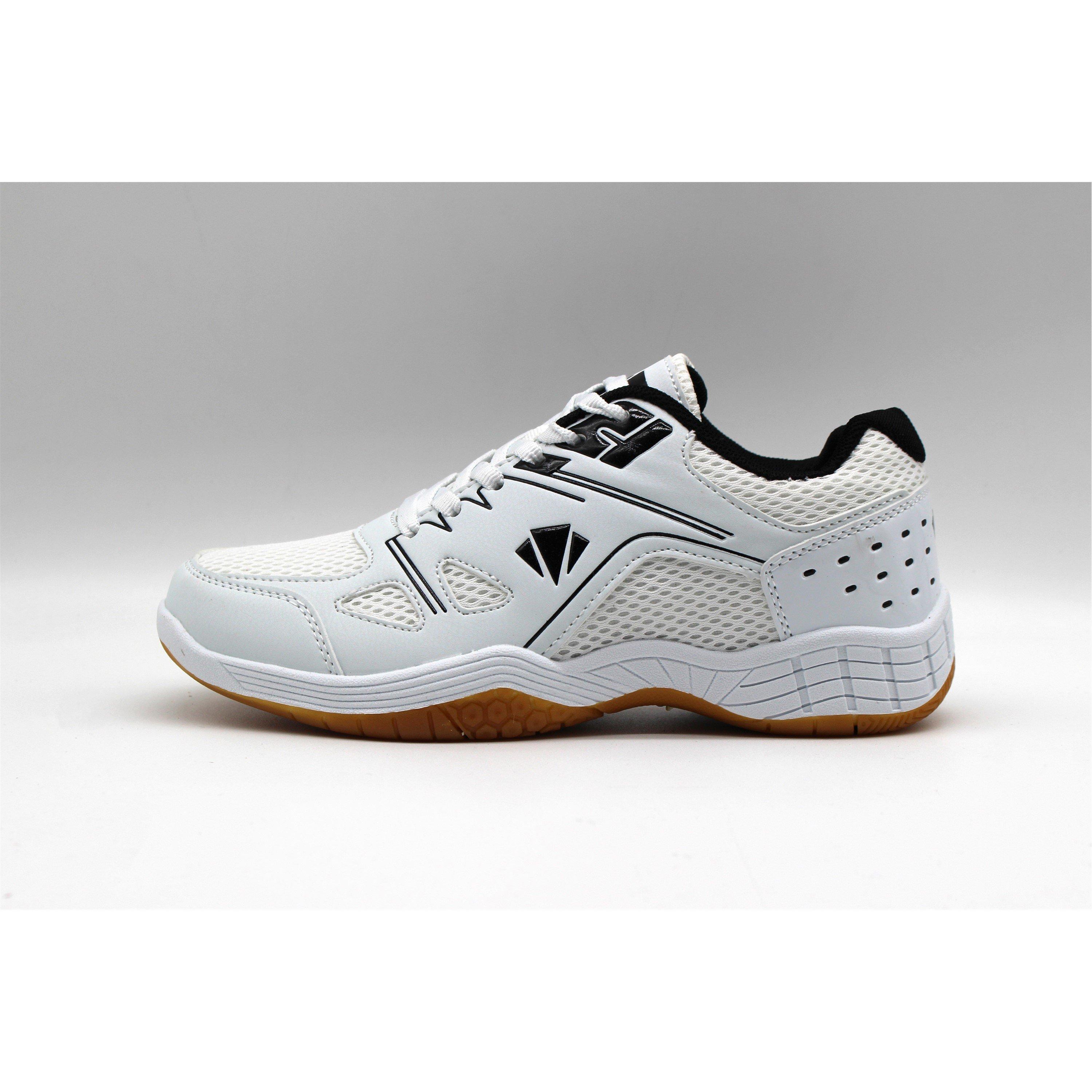 WHITE / BLACK - Carlton - CC 121-W Womens Badminton Shoes - 2