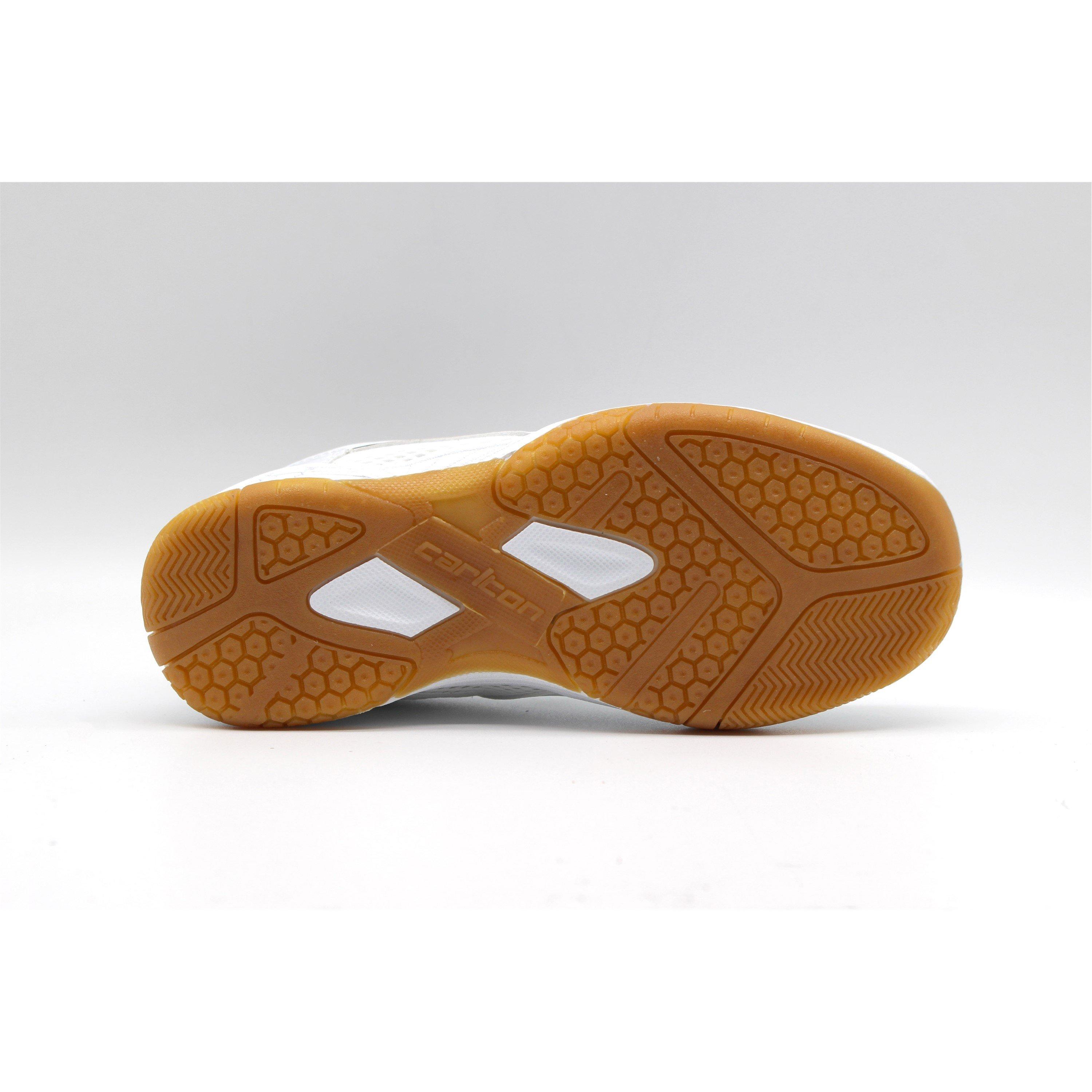 WHITE / BLACK - Carlton - CC 121-W Womens Badminton Shoes - 3