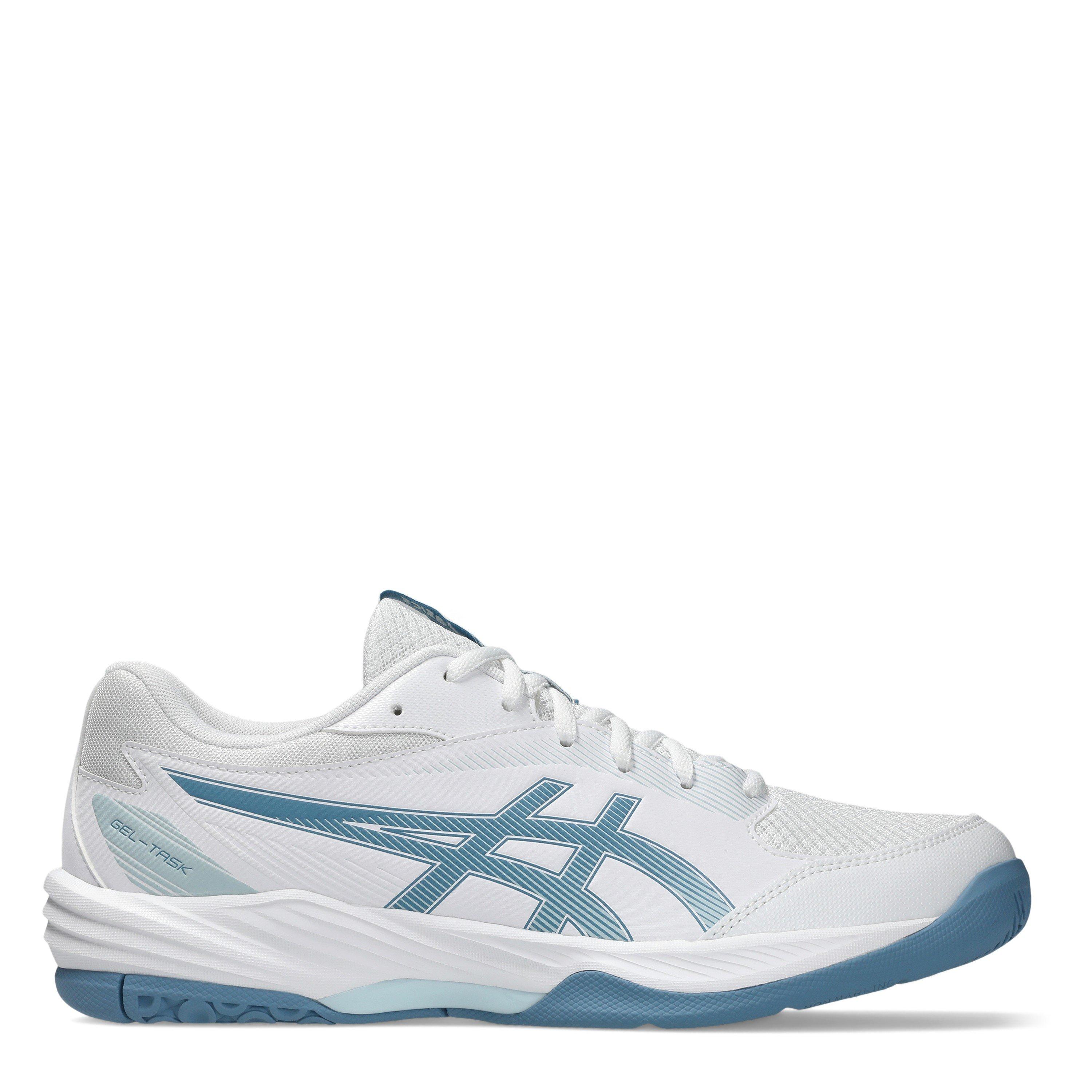 Asics Men's Gel-Task 4 Handball Trainers - White - 11.5 (47)