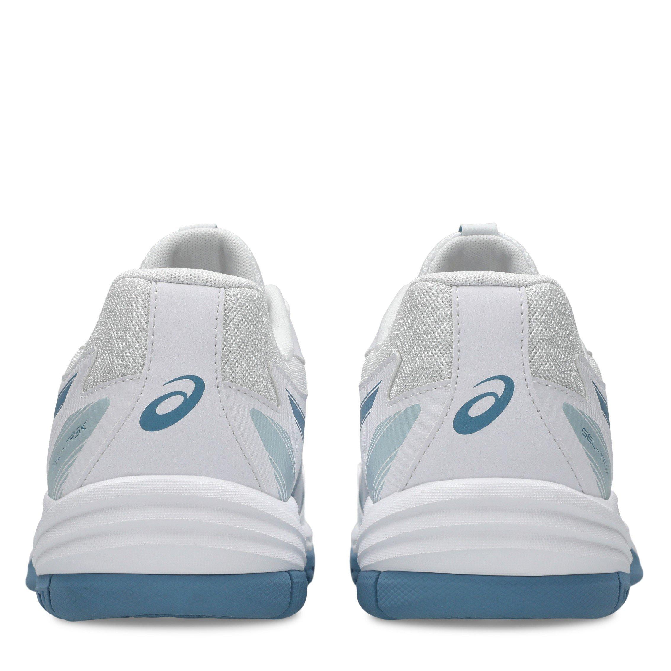 White - Asics - Asics Gel-Task 4 Handball Trainers Mens - 7