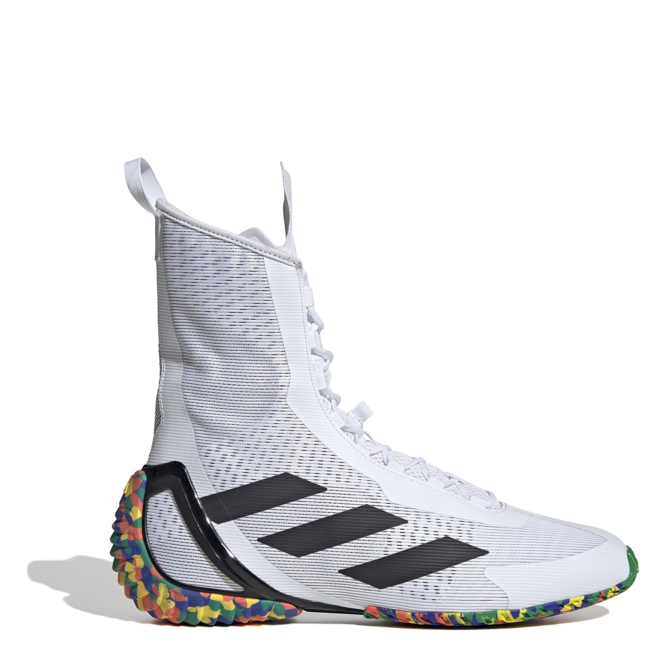 White/Blk/White - adidas - Unisex Adults Speedex Ultra Boxing Boots - 1