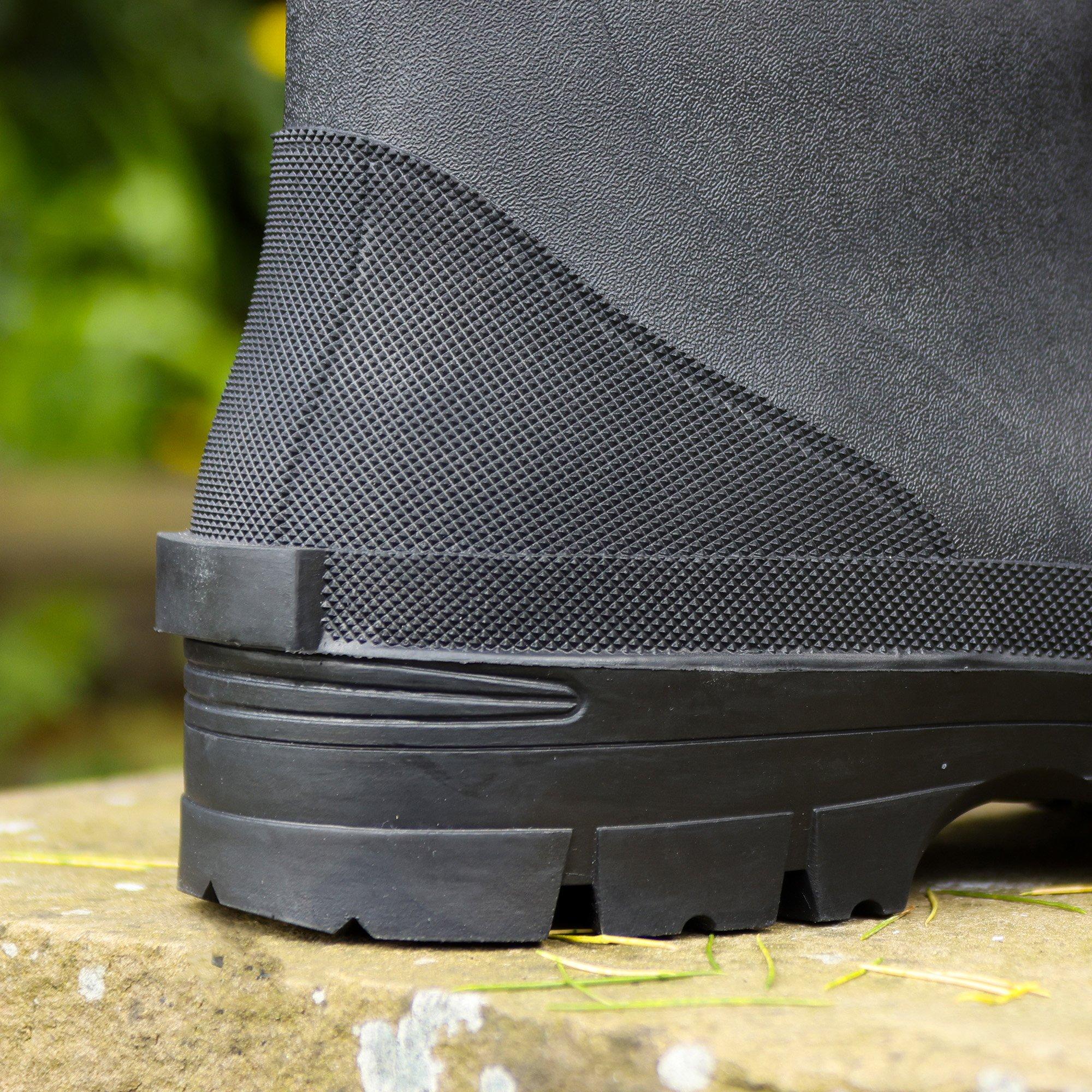 Black - Brogini - Hawkswick Mens Neoprene Mucking-Out Welly - 4