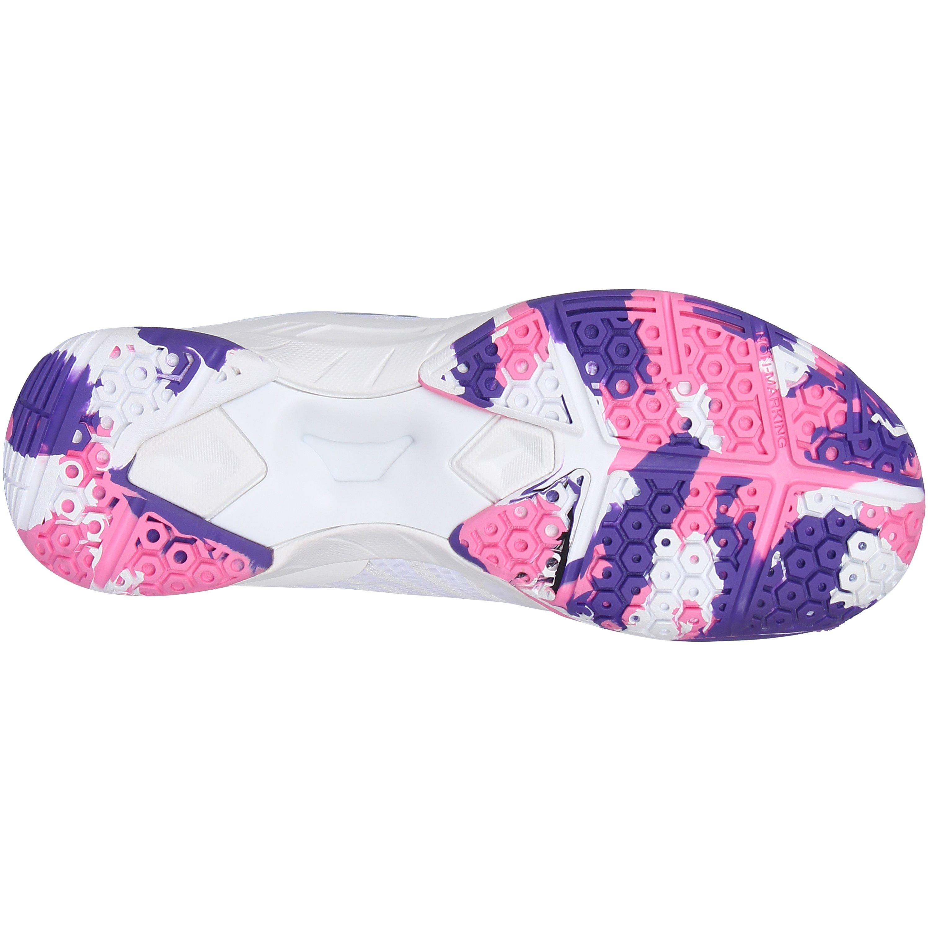 White/Purple - KooGa - Agility Netball Shoes Womens - 2