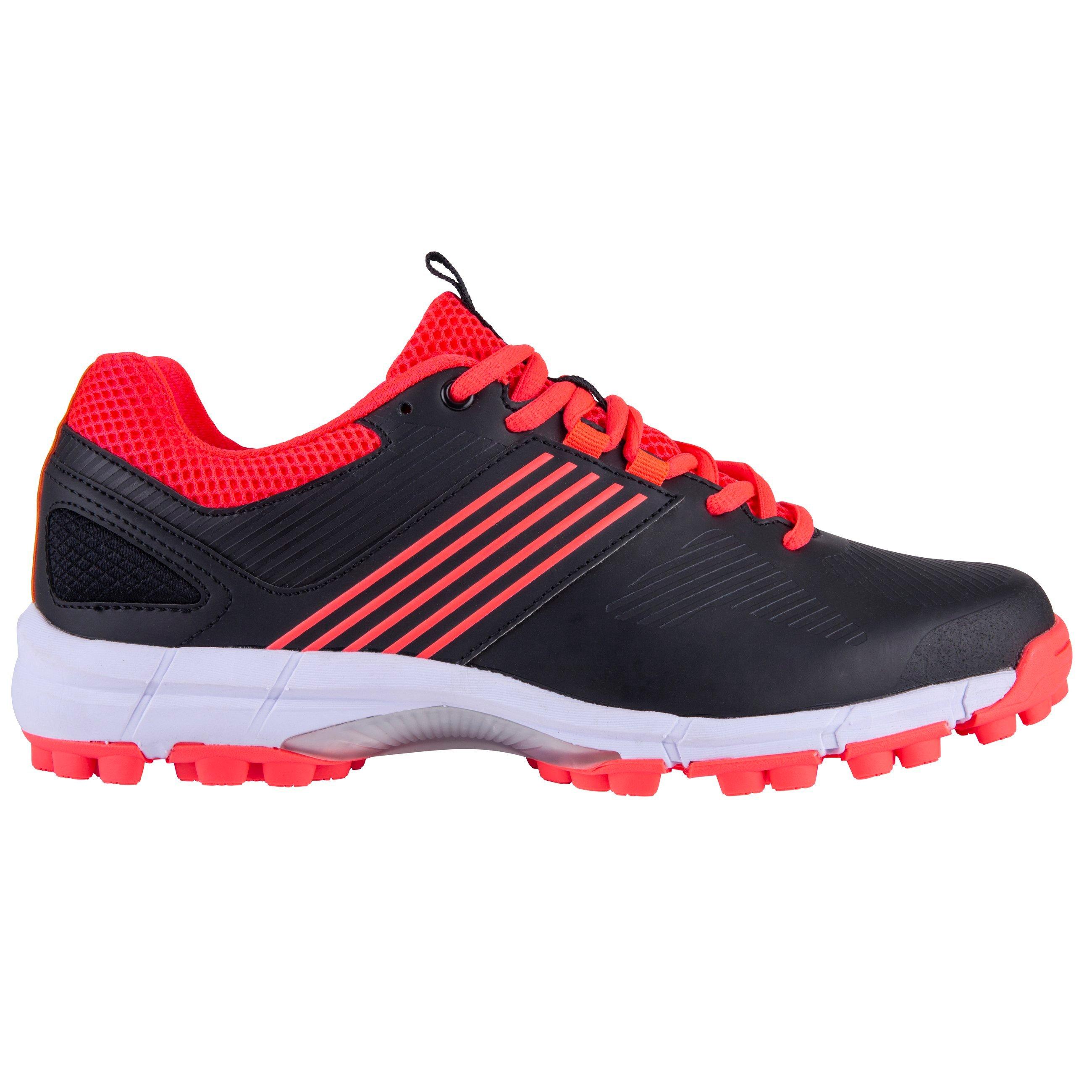 Sort/Rød - Grays Hockey - Flash Mens Hockey Shoes - 1