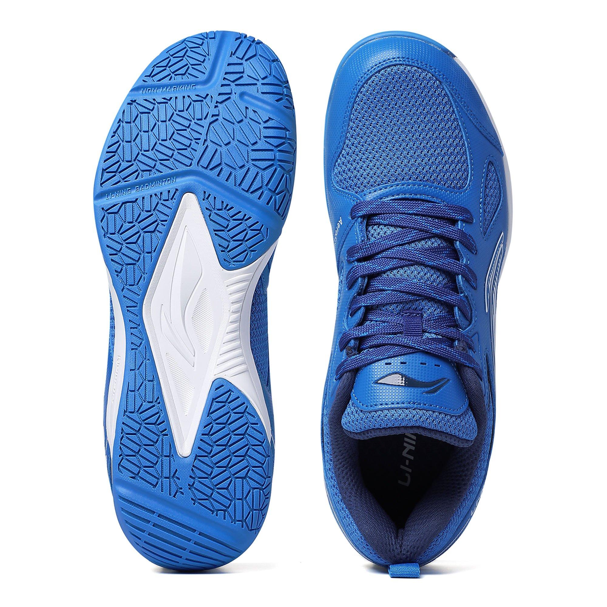 BLUE/NAVY/WHT - Li Ning - Aero Speed Mens Badminton Shoes - 3
