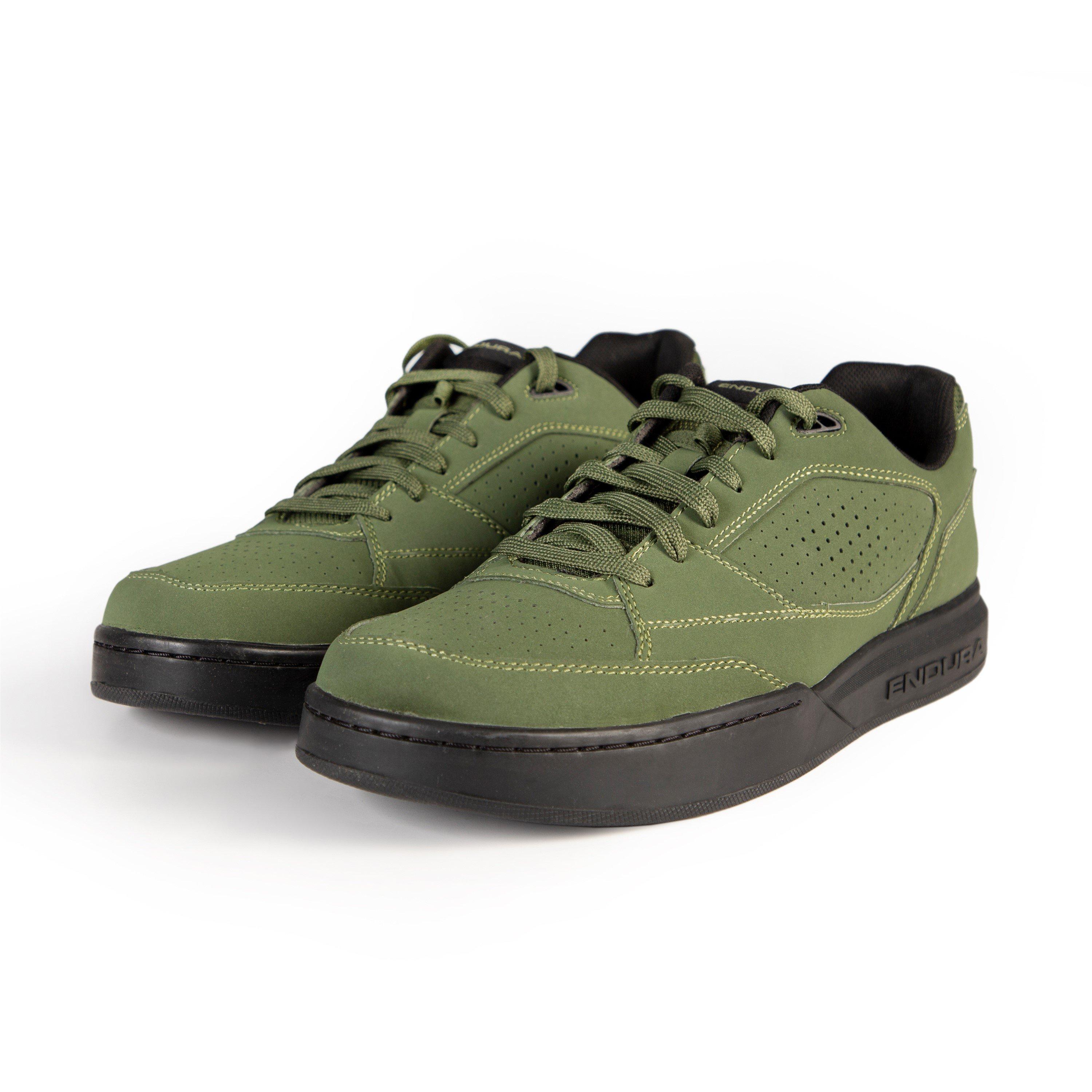 Endura  Hummvee Flat Shoes - Olive Green - 8 (42)