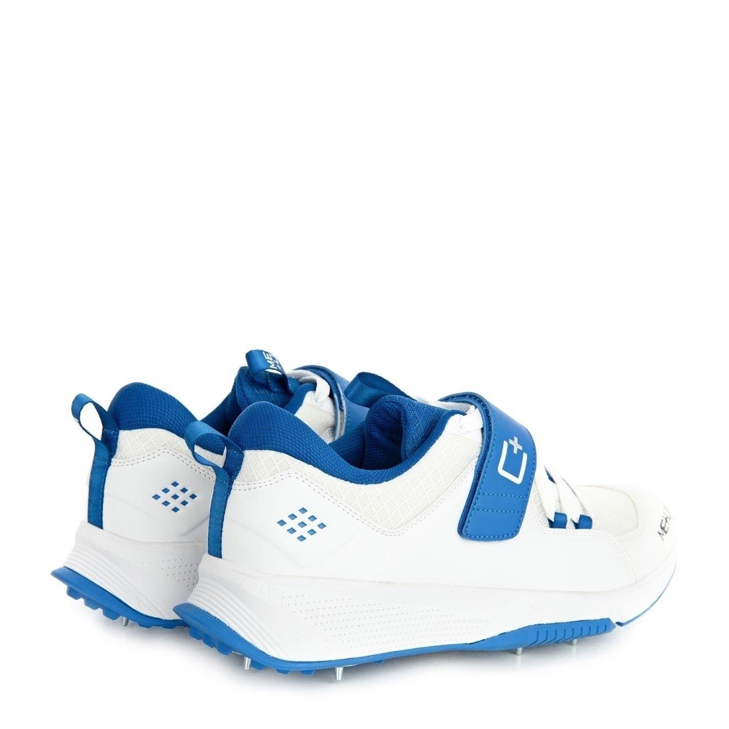 White/Blue - ME PLUS U - Cricket Spikes - 5
