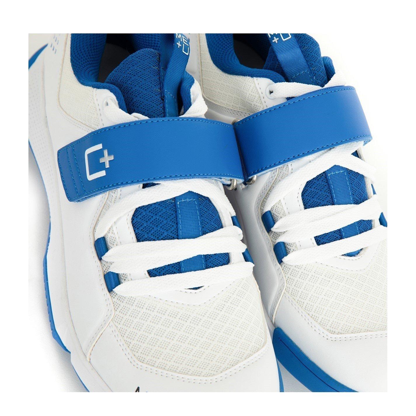 White/Blue - ME PLUS U - Cricket Spikes - 6