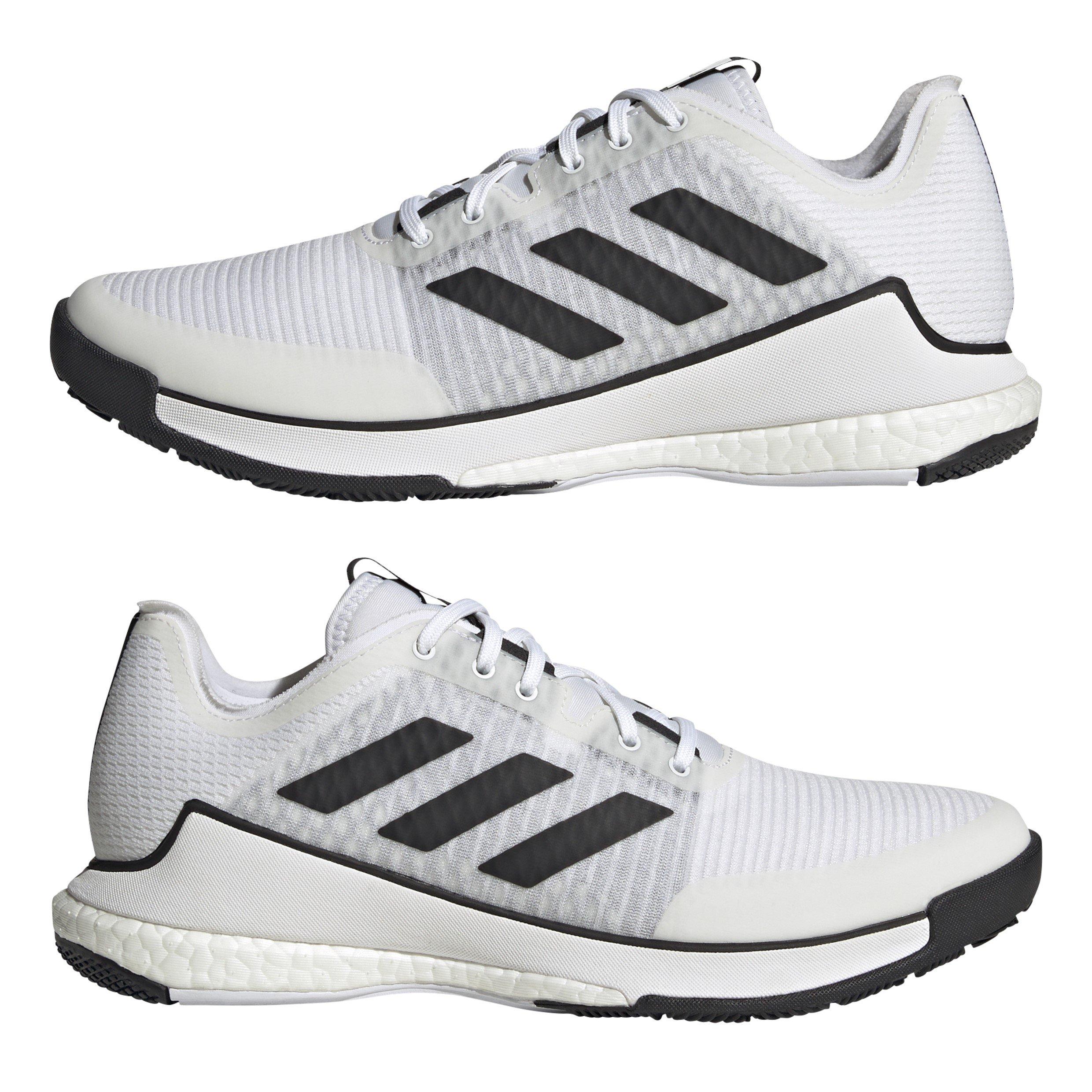 Wht/Blk/Wht - adidas - Crazyflight M Volleyball Shoes Mens - 9
