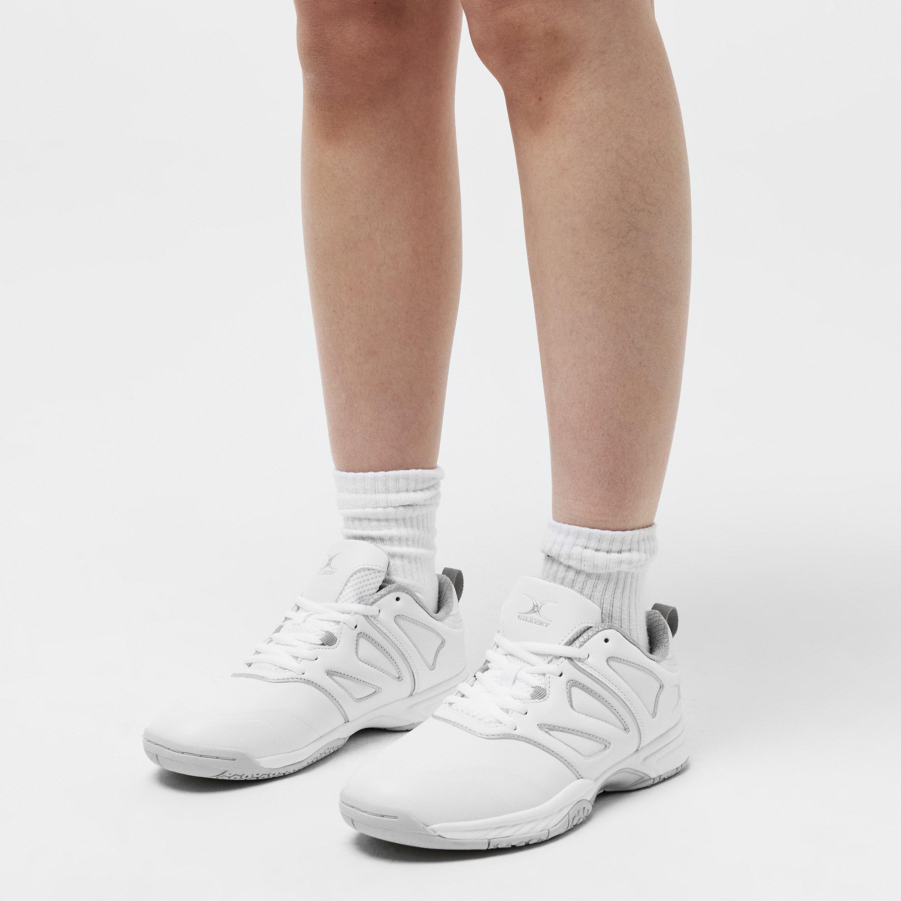 White/Silver - Gilbert - Volt Netball Shoes Womens - 2