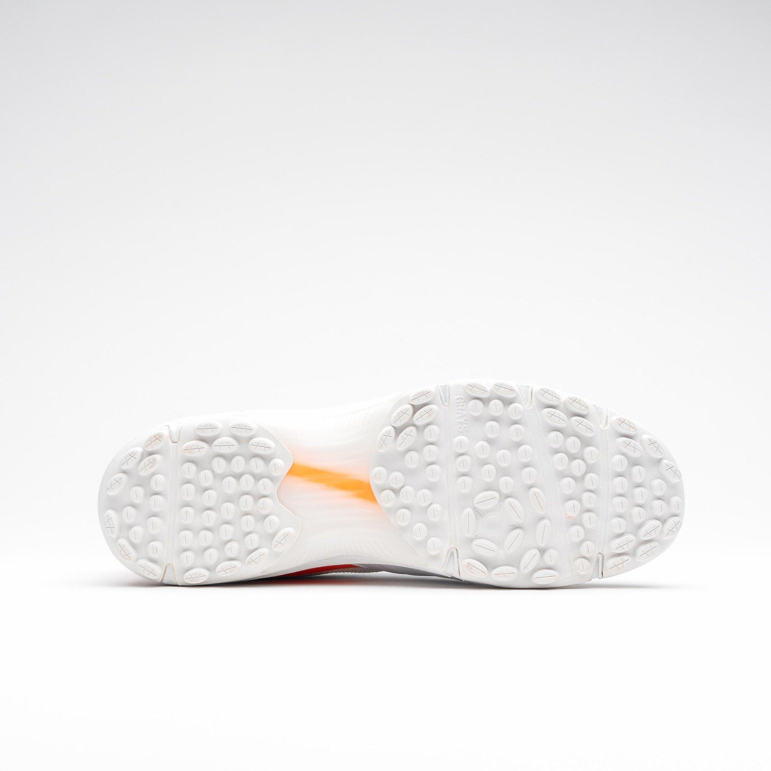 White - Grays Hockey - Adults Stealth Astro Hockey Shoes - 4